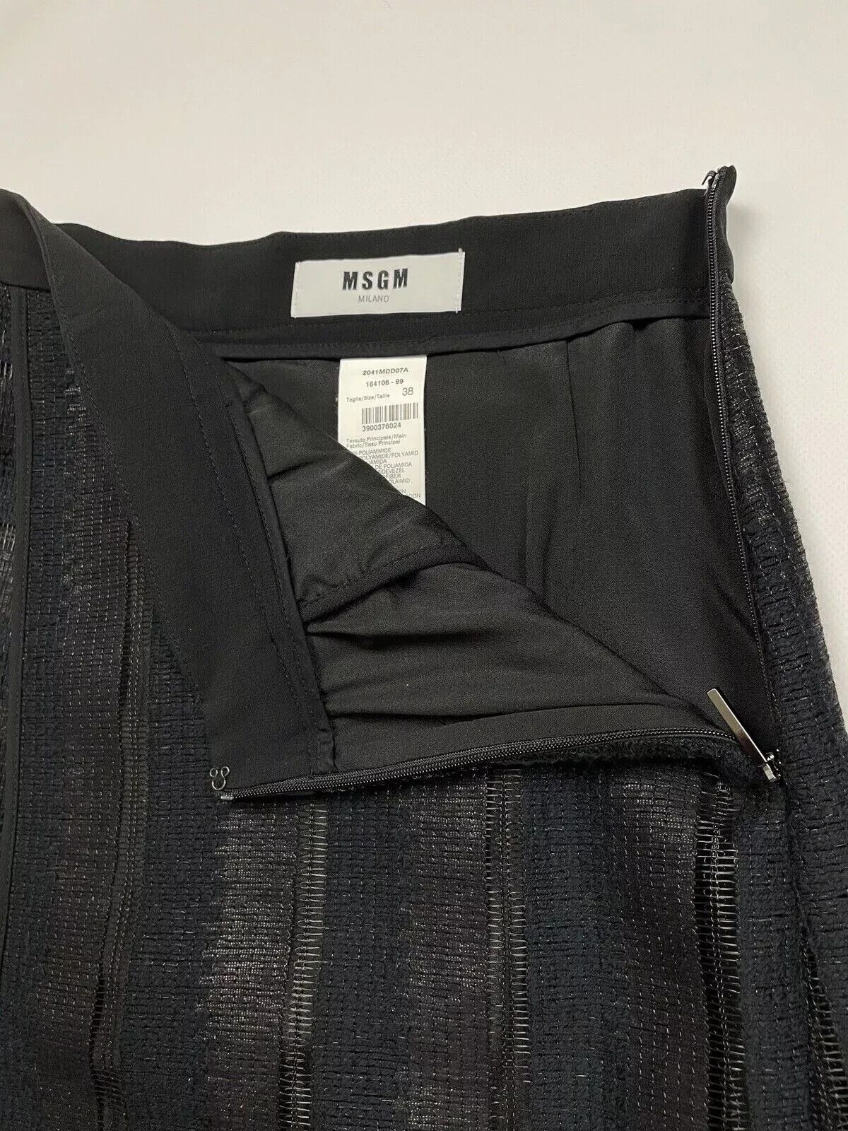 MSGM MSGM Milano Womens Skirt Black Size 38 Size 26" / US 2 / IT 38 - 11 Thumbnail