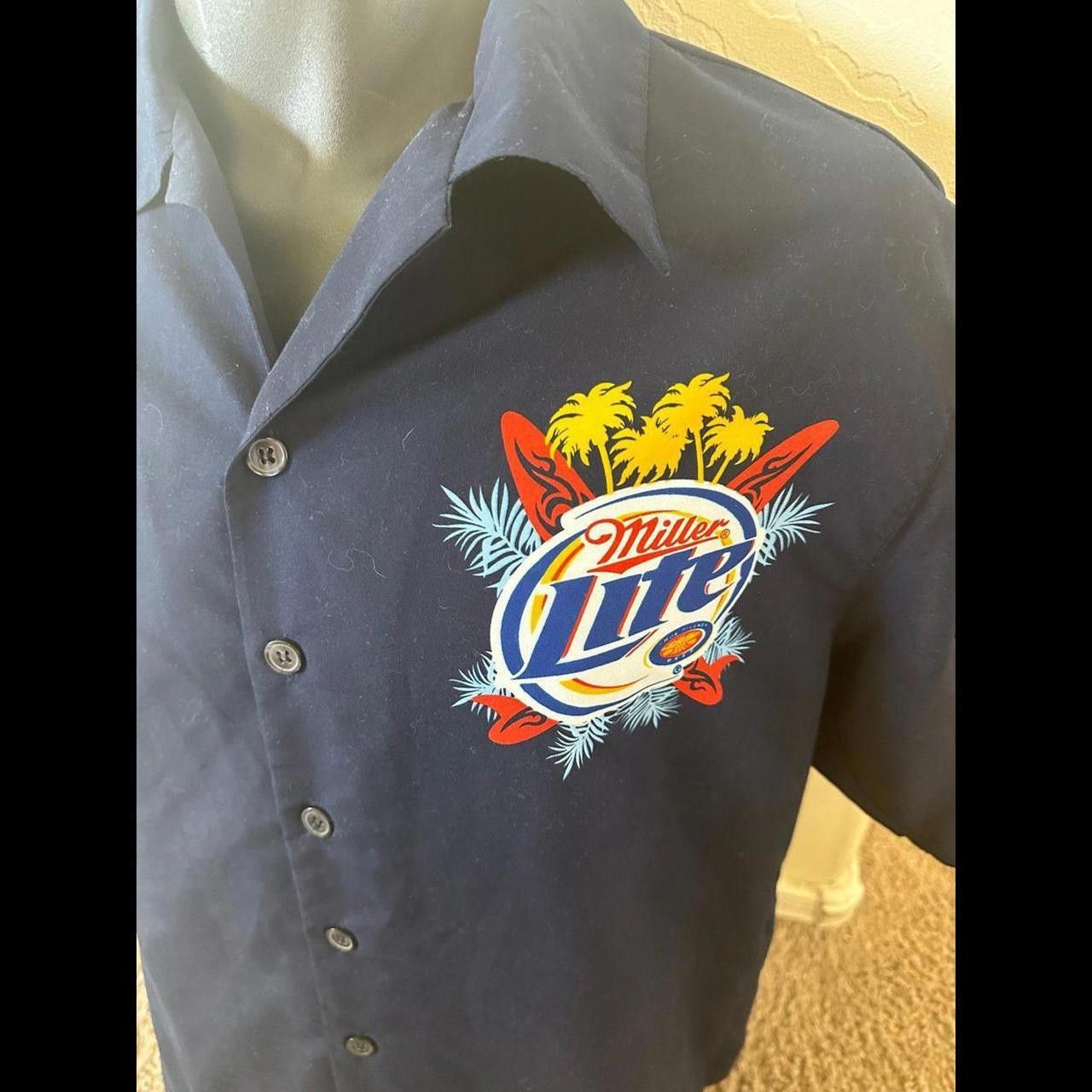 Designer Mens Vintage Like Miller Lite Size US M / EU 48-50 / 2 - 3 Thumbnail