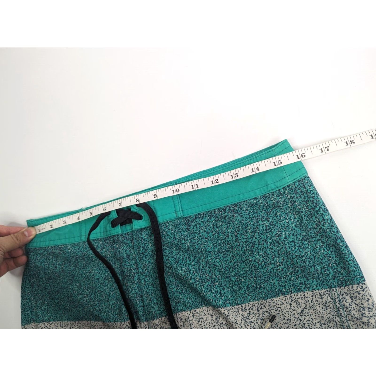 RVCA RVCA Swim Shorts Trunks Men's 29 Green Static Lightweight Performance Stretch Bottom Size US 29 - 5 Thumbnail