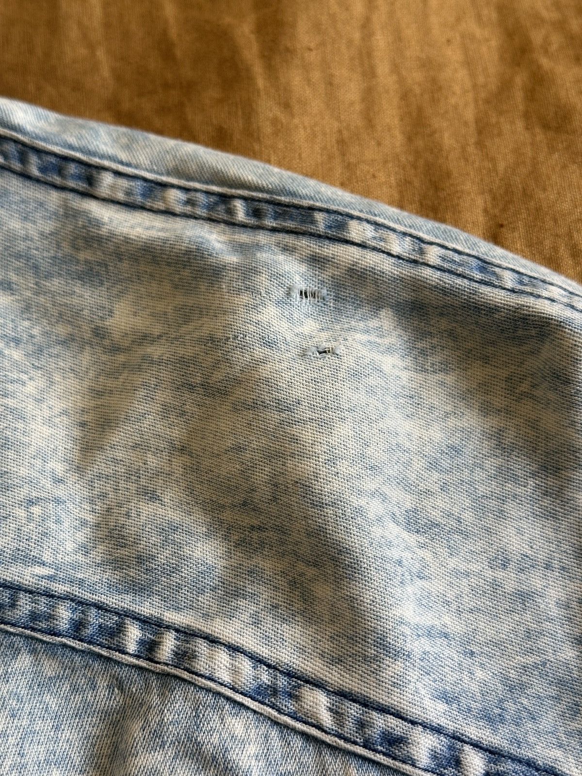 Other Vintage Acid Wash Denim Shirt Size M / US 6-8 / IT 42-44 - 6 Thumbnail