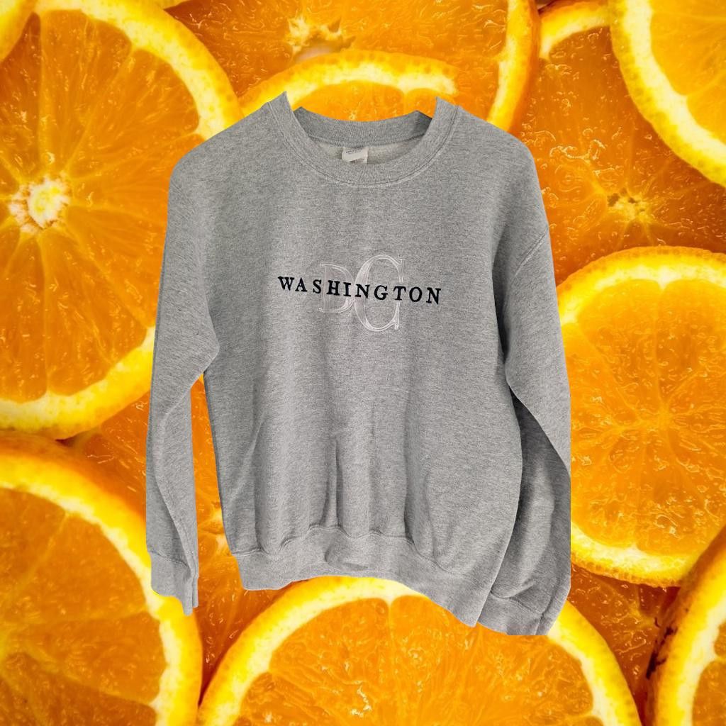 Gildan Washington to DC Sweatshirt Size S Size US S / EU 44-46 / 1 - 1 Thumbnail