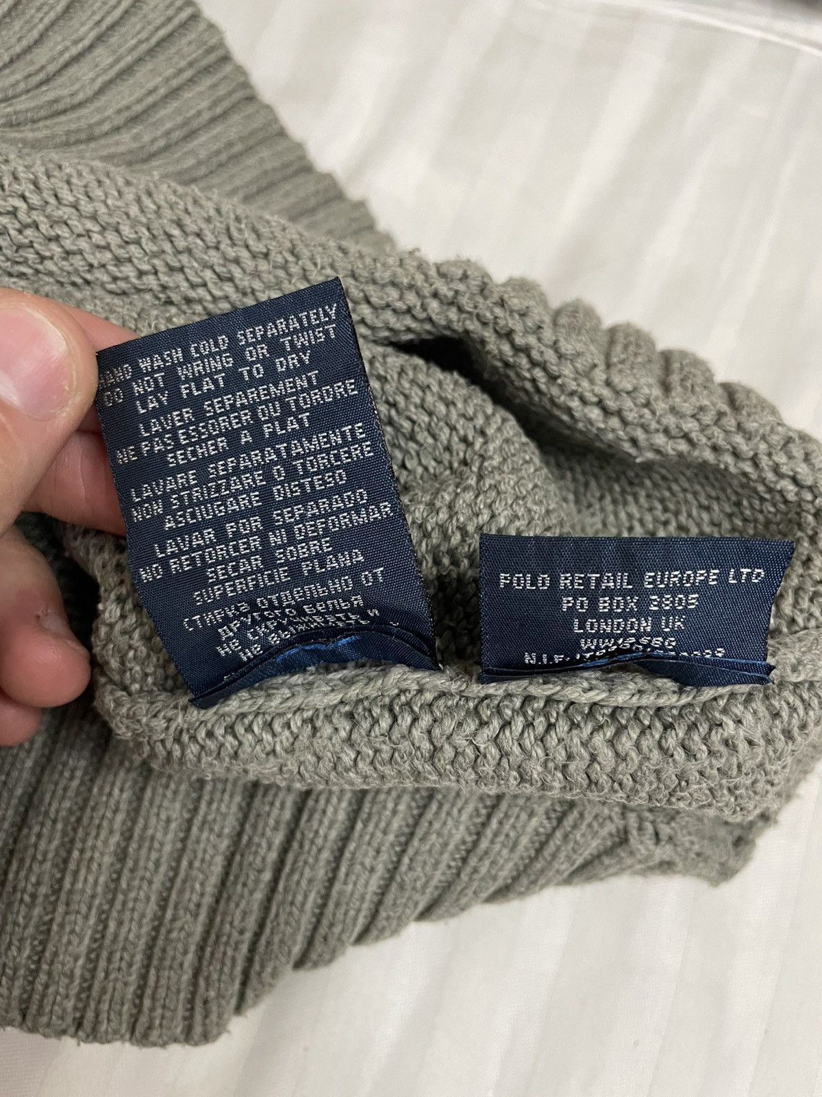 Polo Ralph Lauren Vintage Polo Ralph Lauren 1/4 zip Lampo knight sweater Size US L / EU 52-54 / 3 - 14 Thumbnail