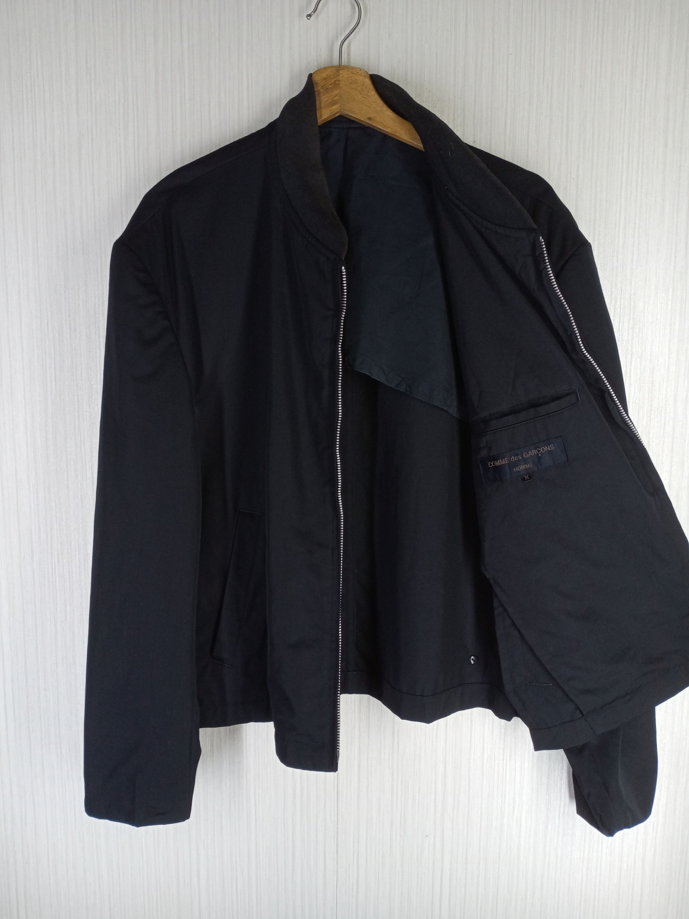 Comme des Garcons Homme Rare Comme Des Garcons Homme Surface Wool Laine Jacket Size US M / EU 48-50 / 2 - 2 Thumbnail