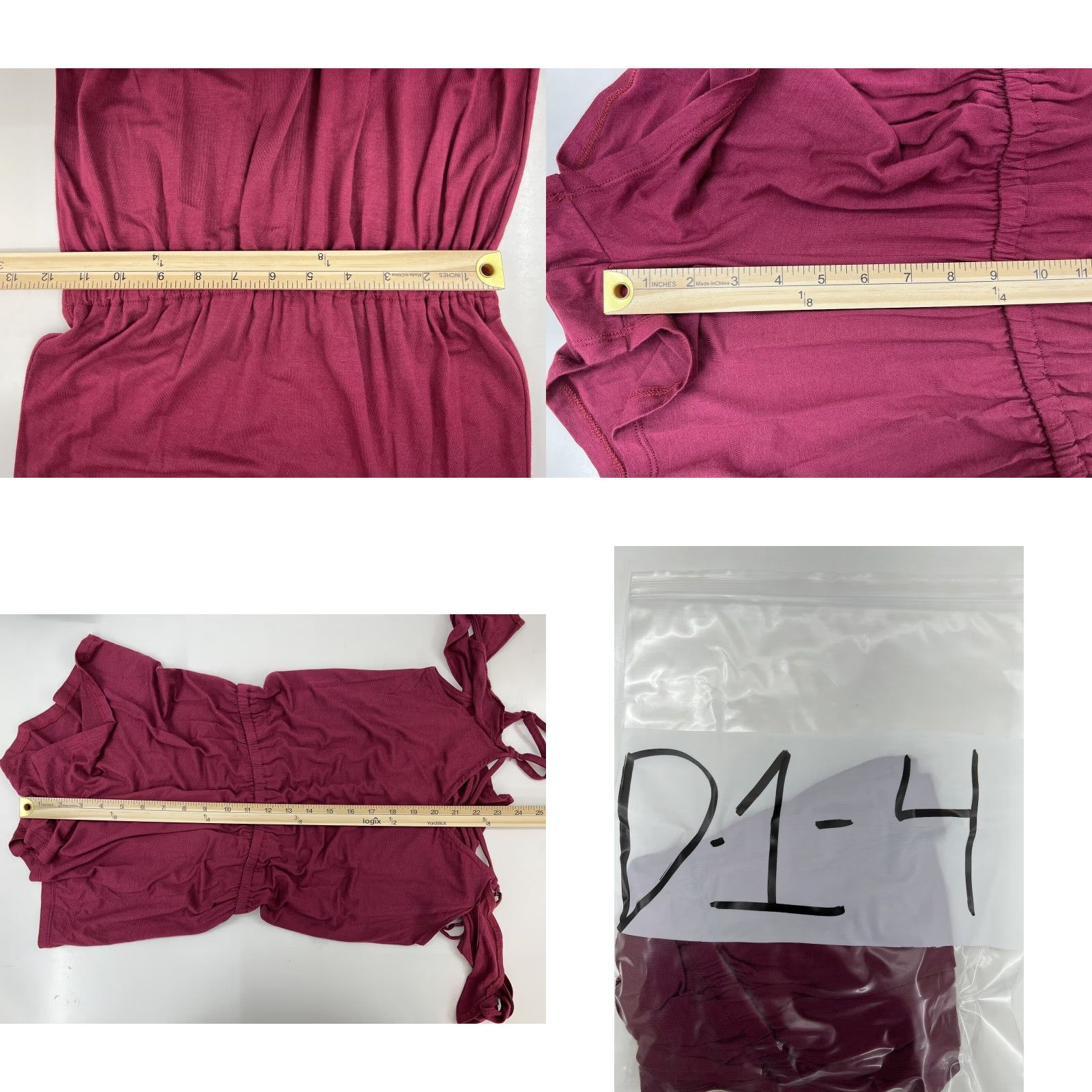 Vintage **Aeropostale Maroon Cold Shoulder Romper Size XS** User: **Vintage Aeropostale Maroon Cold Shoulder Romper Size XS** Size 26" / US 2 / IT 38 - 9 Thumbnail