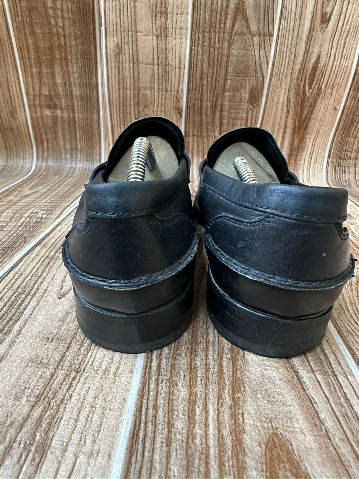 Miu Miu Miu Miu by Prada Black Penny Leather Loafers Size US 9.5 / EU 42-43 - 17 Thumbnail
