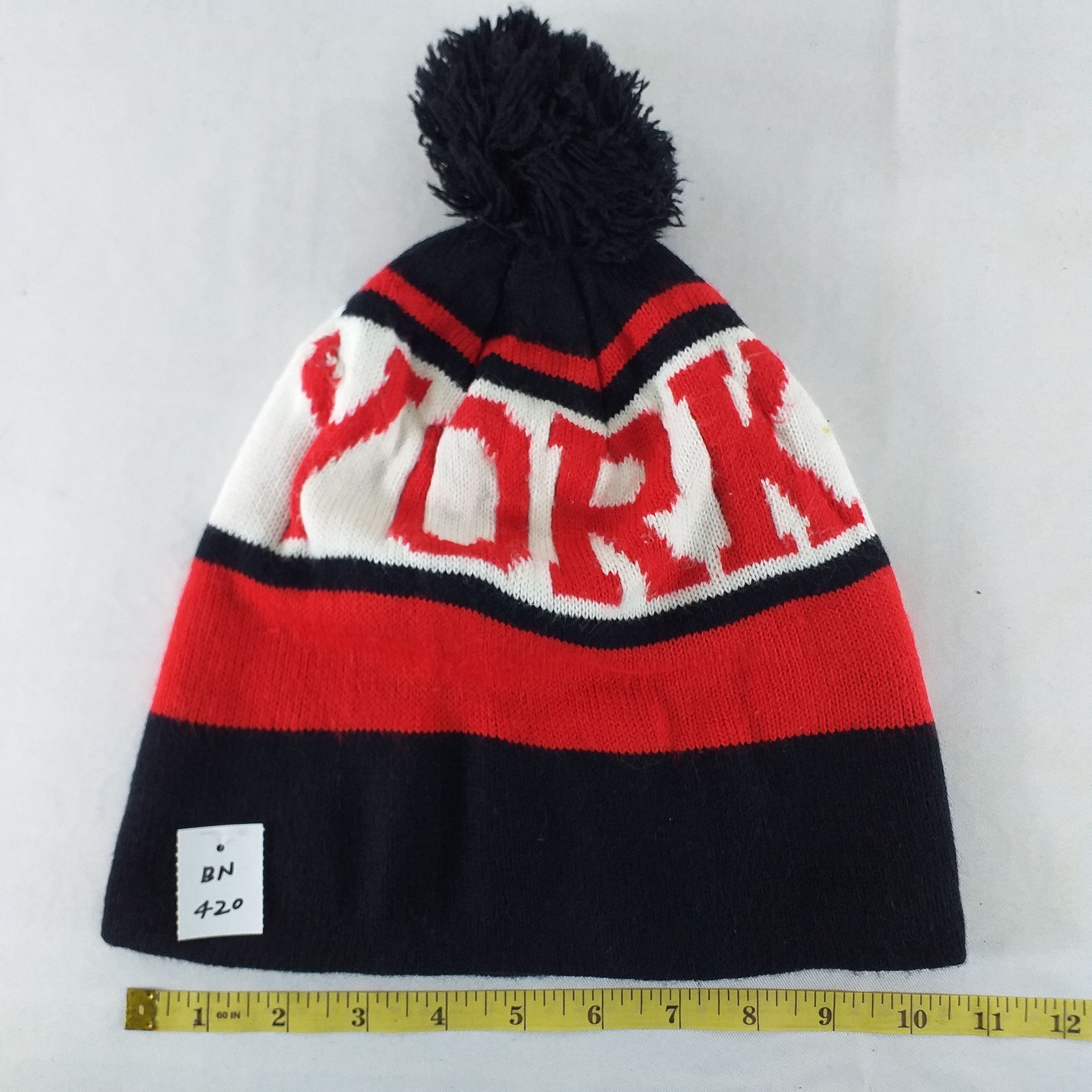 Japanese Brand New York Stripes Snow Cap Hat Beanie -BN420 Size ONE SIZE - 4 Thumbnail