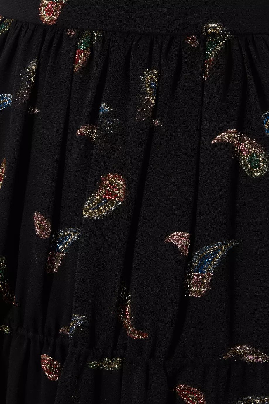 Chloe o1y0825 Maxi Skirt in Multicolor Size 32" / US 10 / IT 46 - 5 Thumbnail