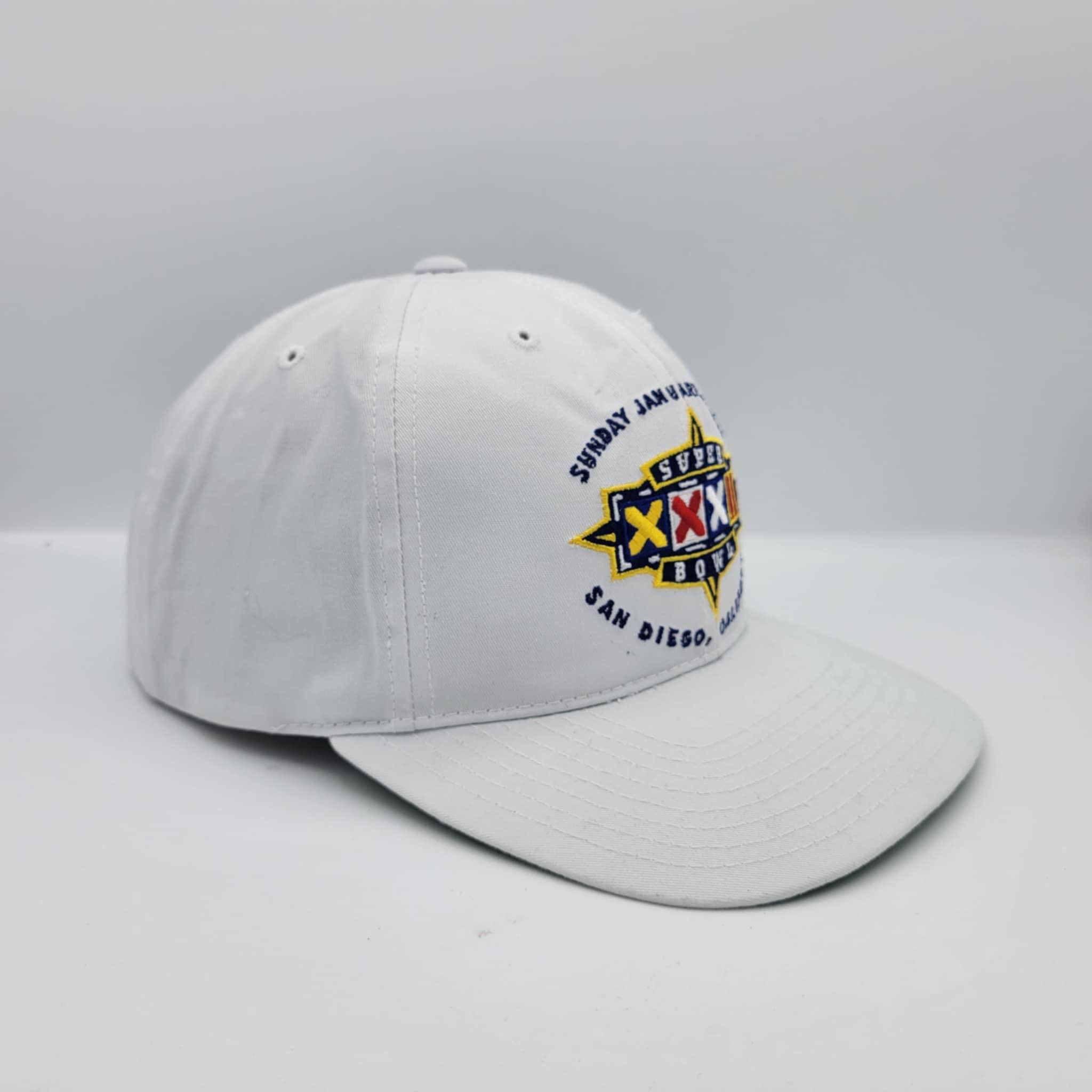 NFL × Vintage Super Bowl XXXII Vintage 90s NFL Football Snapback Hat Size ONE SIZE - 2 Thumbnail
