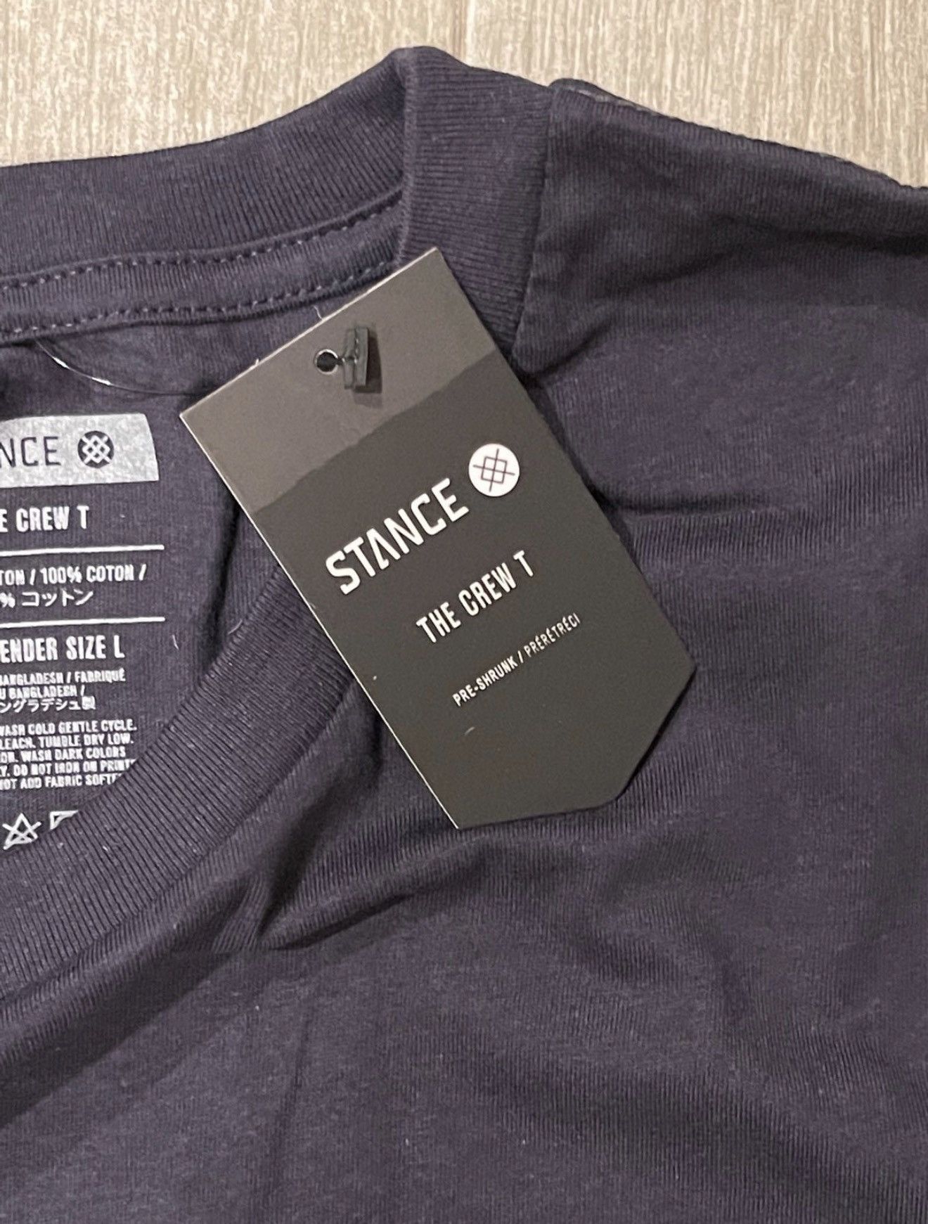 Stance Socks Men's Stance Locals Navy Cotton Blend Tee T-Shirt Size Large Size US L / EU 52-54 / 3 - 4 Thumbnail