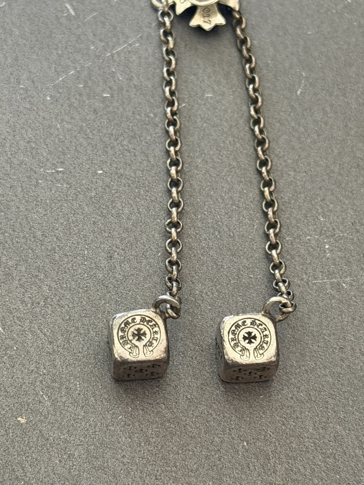 Chrome Hearts CH Dice Pair Earring Size ONE SIZE - 4 Thumbnail