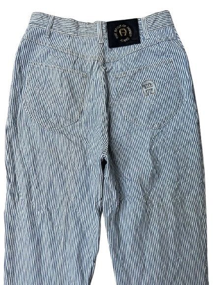 Aigner AIGNER STRIPES JEANS WOMEN BALOON STYLE Size 31" - 4 Thumbnail
