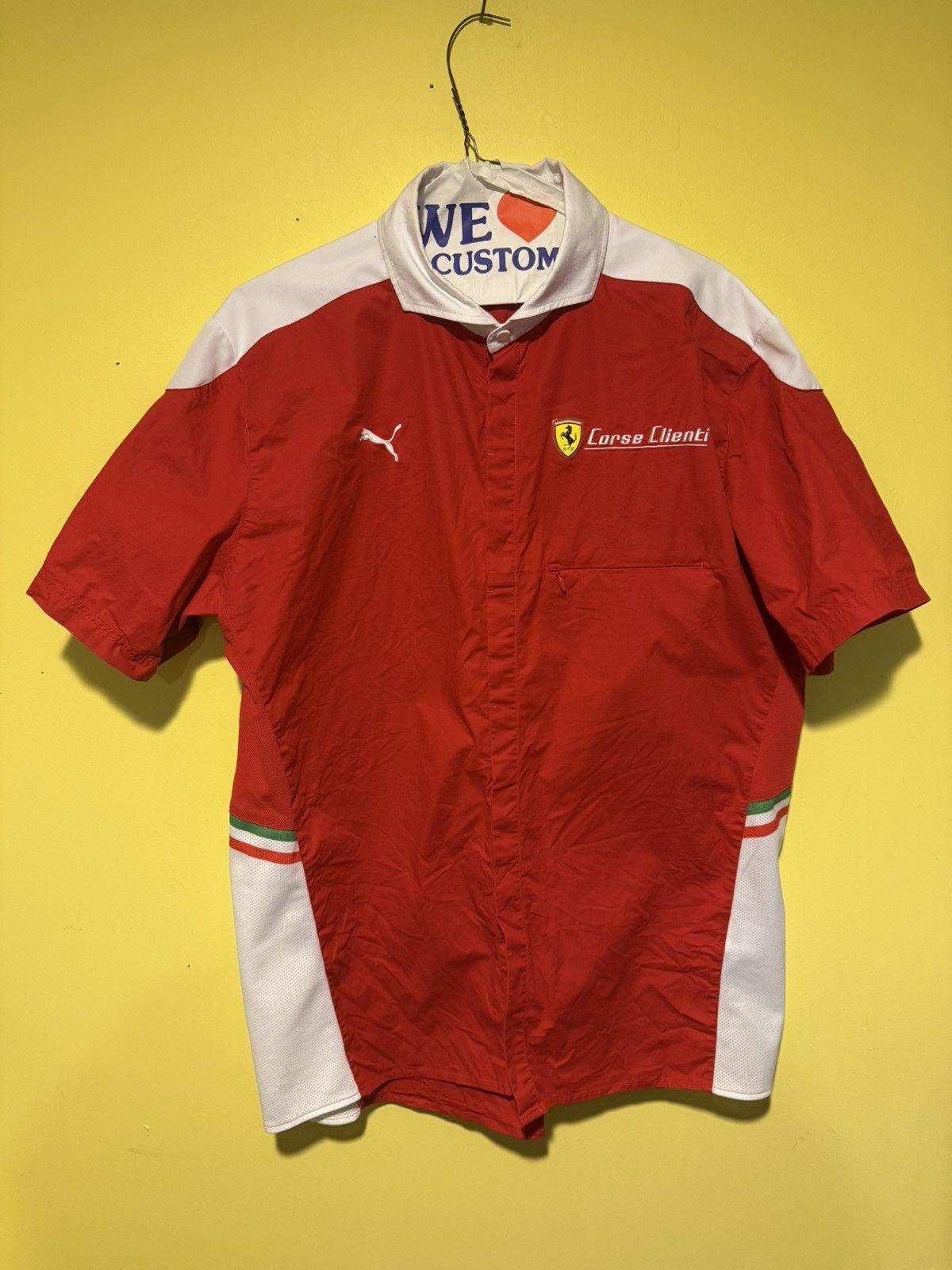 Ferrari Puma Ferrari Formula 1 F1 Men’s Shirt XL Rare Scuderia Size US XL / EU 56 / 4 - 1 Thumbnail