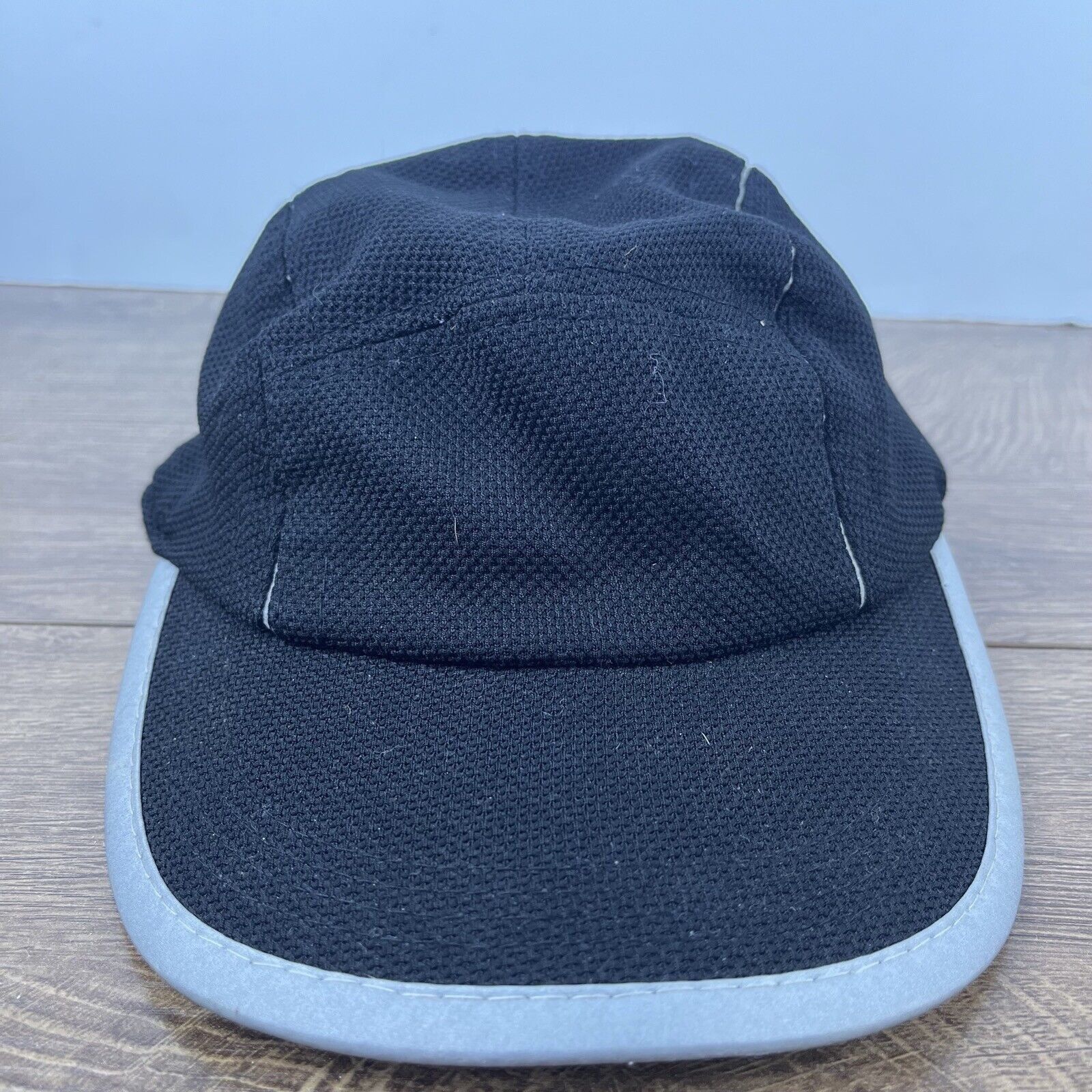 Other Black Athletic Running Hat Black Cap Hat Adjustable Hat Blac Size ONE SIZE - 1 Thumbnail