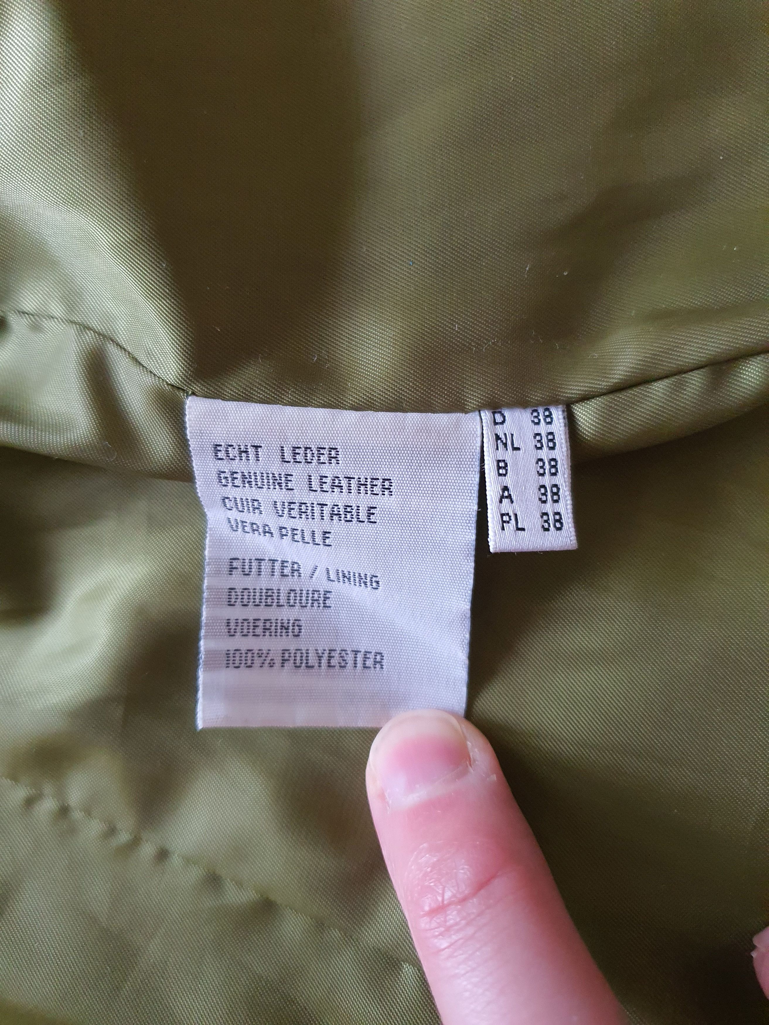 Genuine Leather Suede Leather Blazer Sports Coat Jacket - Boho - Sz EU 38 Size M / US 6-8 / IT 42-44 - 5 Thumbnail