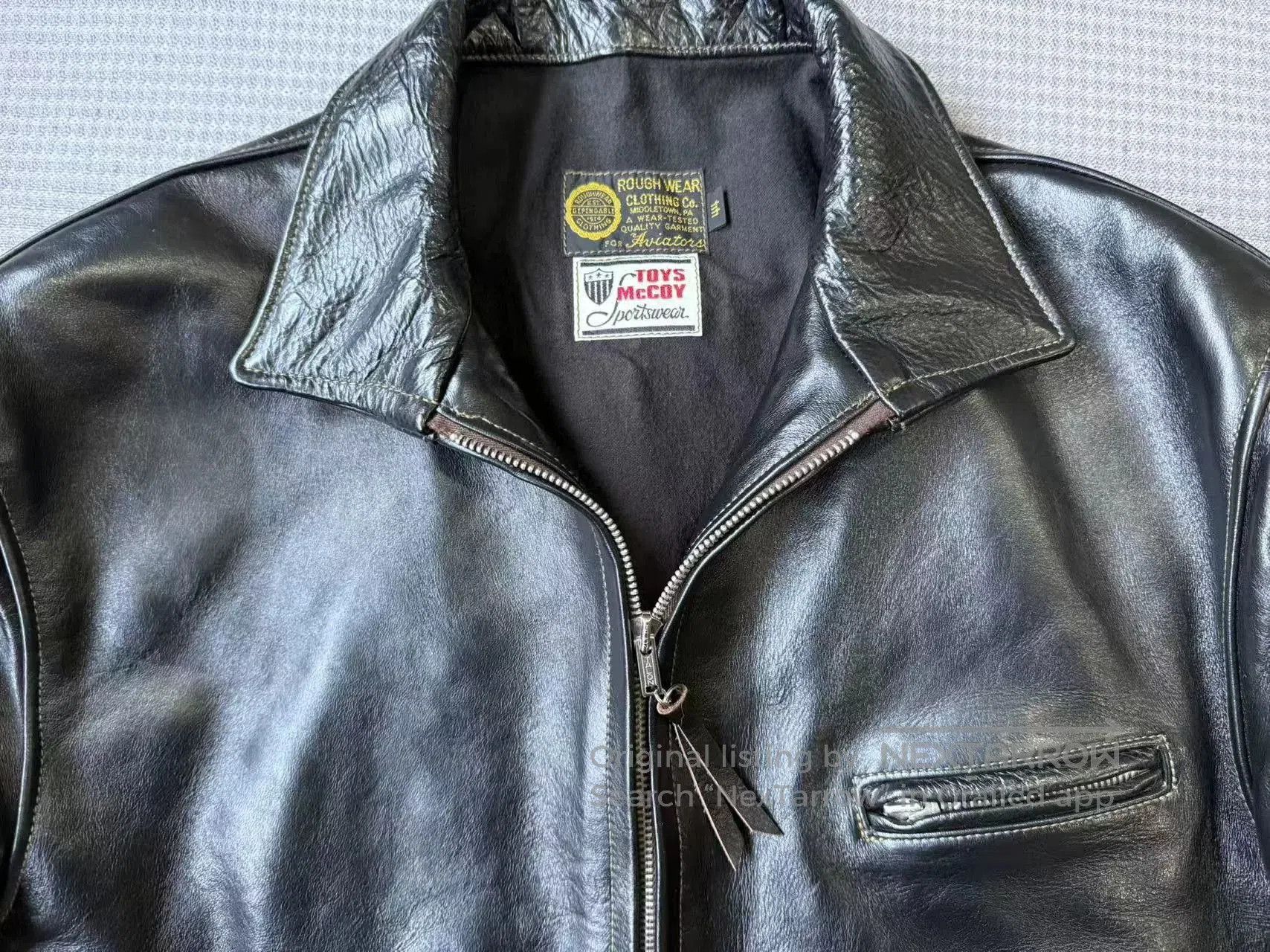TOYS McCOY Toys McCoy 1930 Leather Jacket. Size US S / EU 44-46 / 1 - 4 Thumbnail