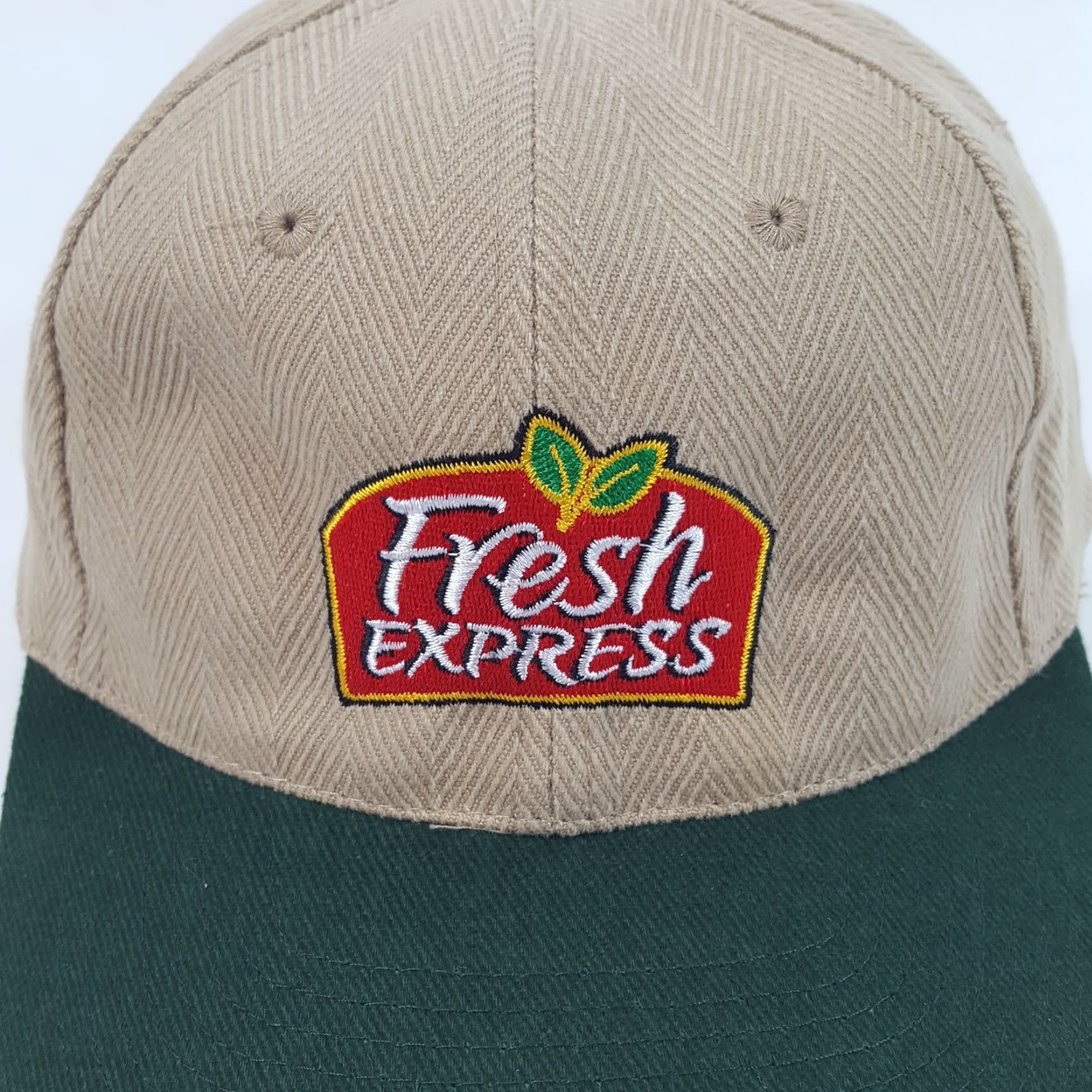 Express VINTAGE 90s Headshot Green Vegetable Snapback Baseball Cap Hat Adjustable Men One Size Retro Sports Size ONE SIZE - 2 Thumbnail