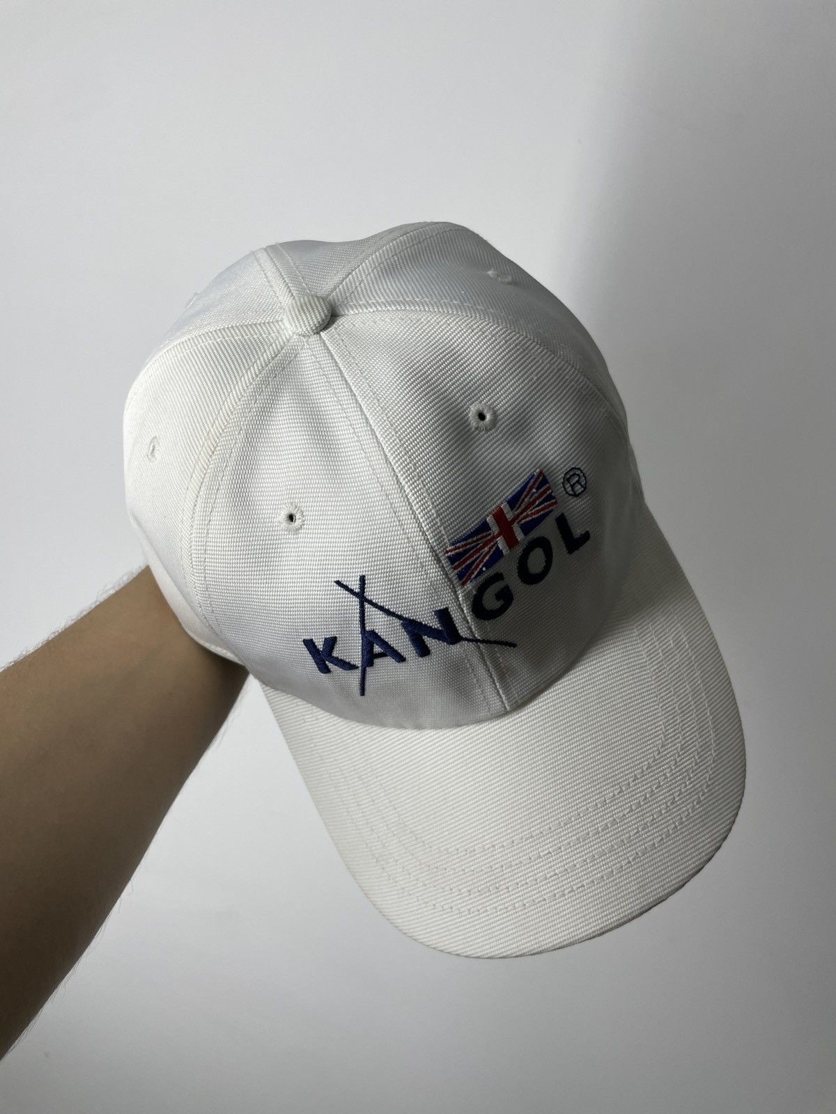 Kangol Vintage Kangol Nylon hat Embroidered Big logo Britan Hat Size ONE SIZE - 5 Thumbnail