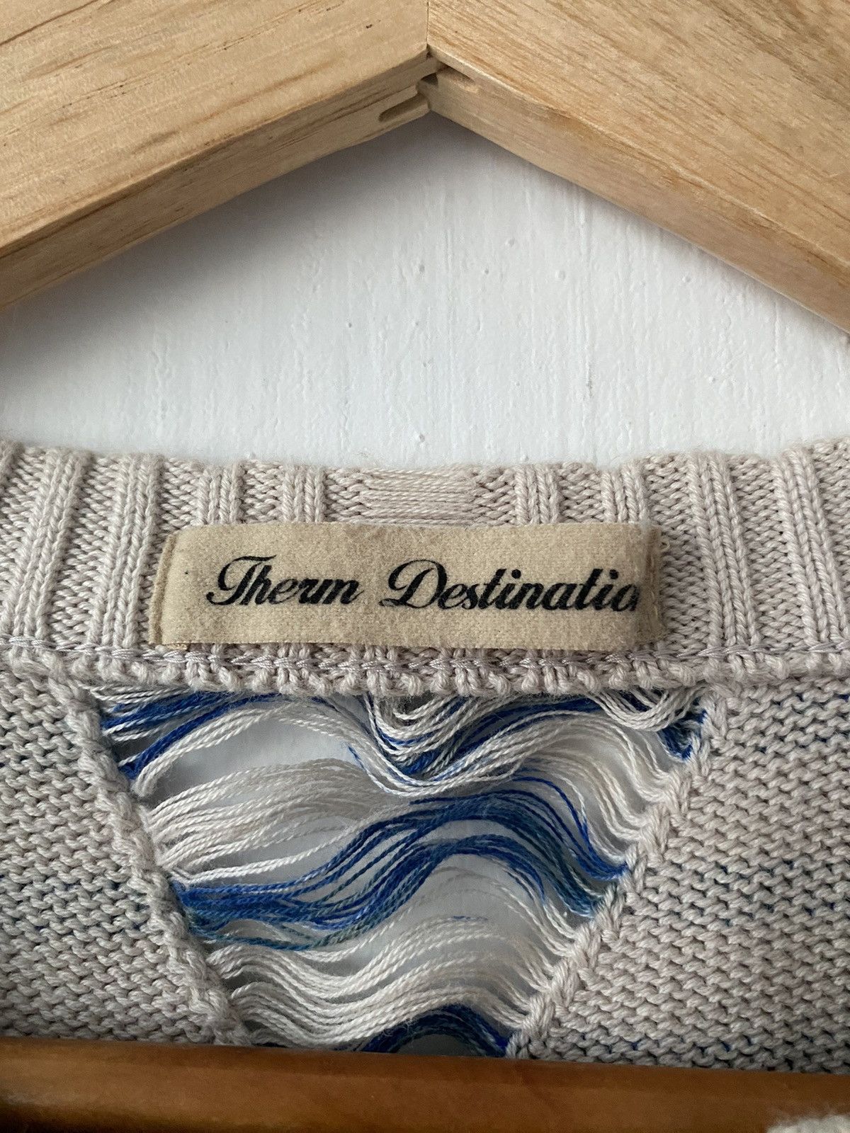 Japanese Brand Therm Destination Knitwear Size US XL / EU 56 / 4 - 9 Thumbnail