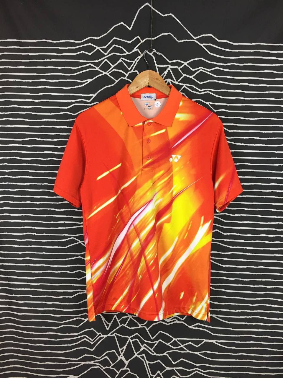 Japanese Brand Vtg Yonex Jaspo Made In Japan Fullprint Badminton Jersey Size US L / EU 52-54 / 3 - 2 Thumbnail