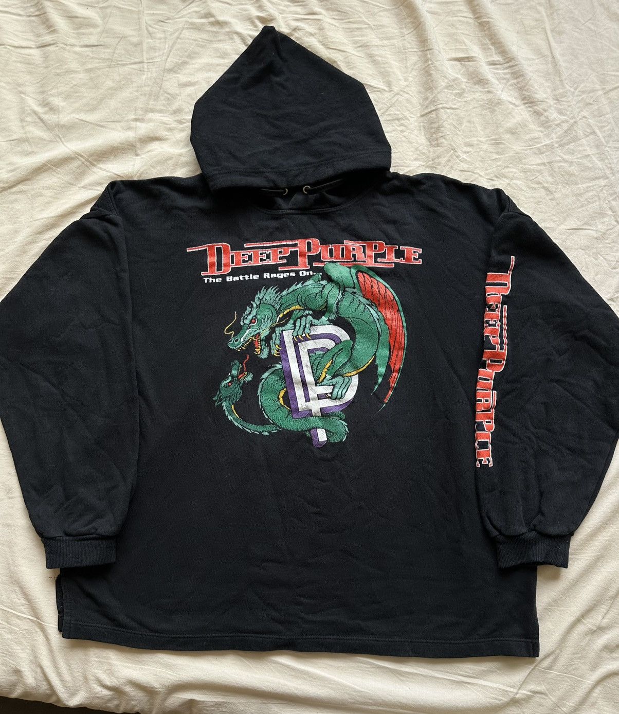 Band Tees Deep Purple vintage 1993-1994 hoodie Size US L / EU 52-54 / 3 - 1 Thumbnail