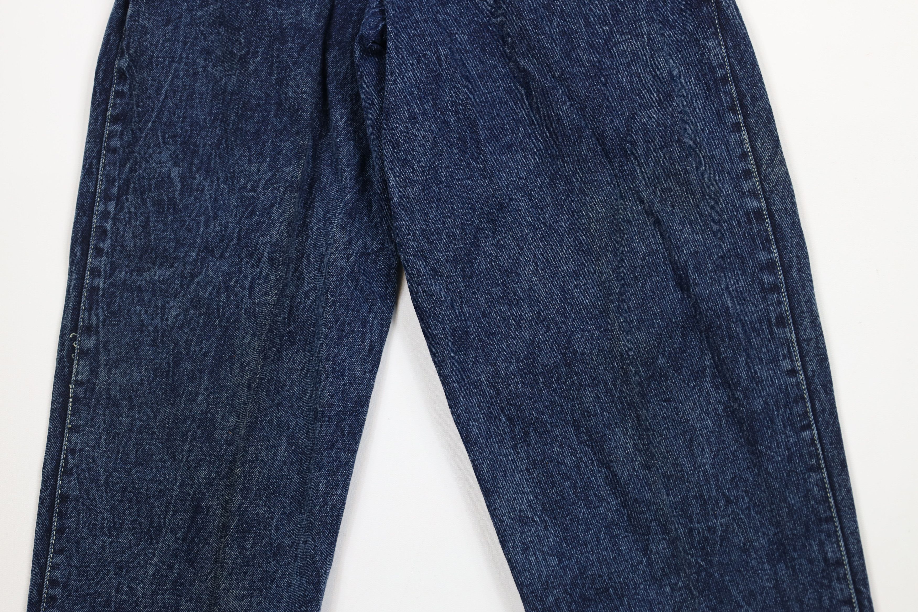 Vintage NOS Vintage 80s 90s Streetwear Acid Wash High Waisted Jeans Size 27" / US 4 / IT 40 - 15 Thumbnail