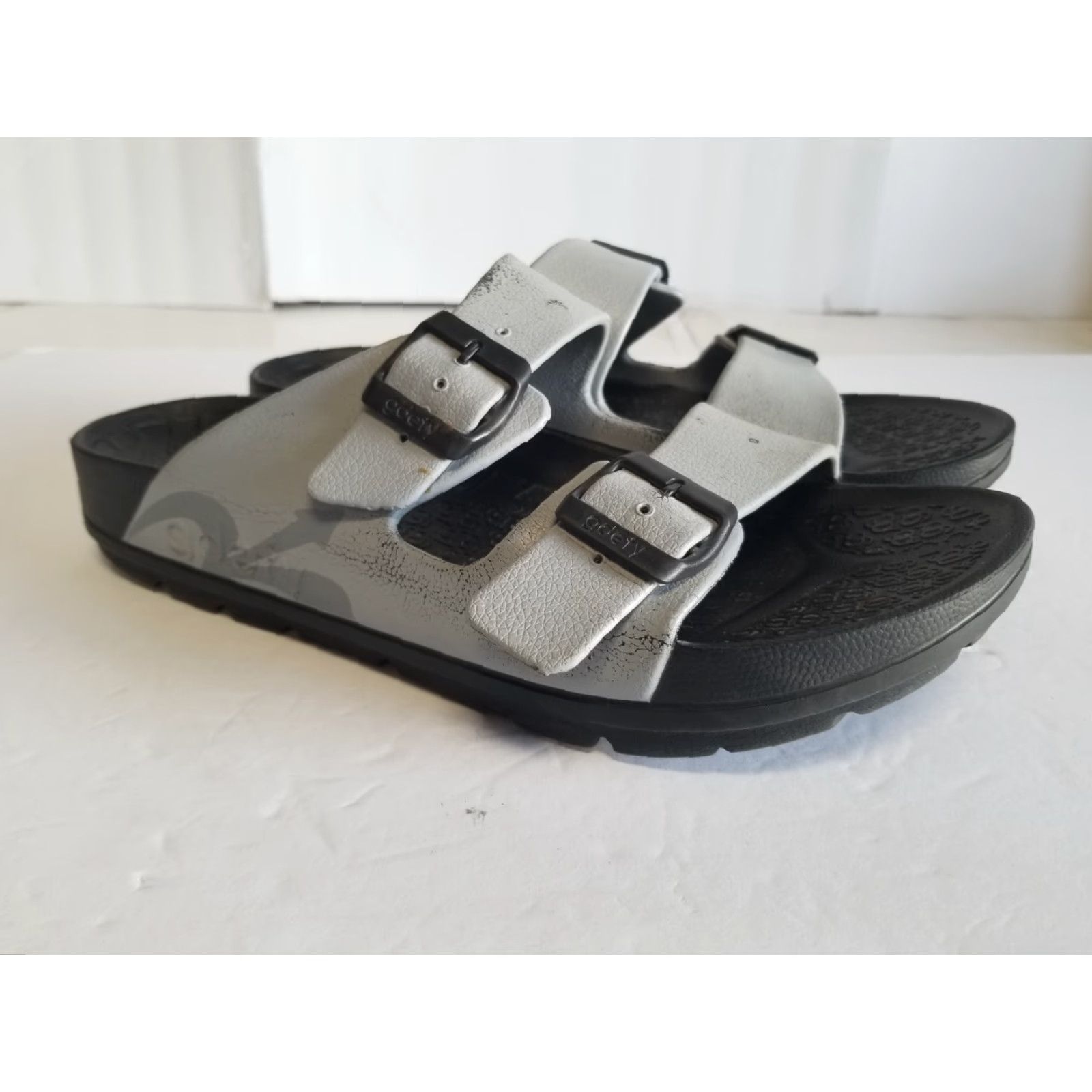 Vintage Gdefy Gravity Defyer Men's Verso Cloud Size 12 Slides Flip Flop Sandal Size ONE SIZE - 2 Thumbnail