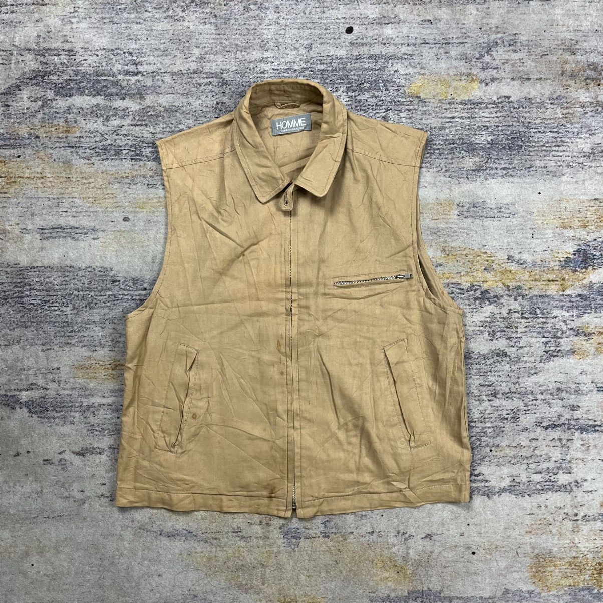 Comme des Garcons Vintage comme des garcons homme vest Size US M / EU 48-50 / 2 - 1 Thumbnail