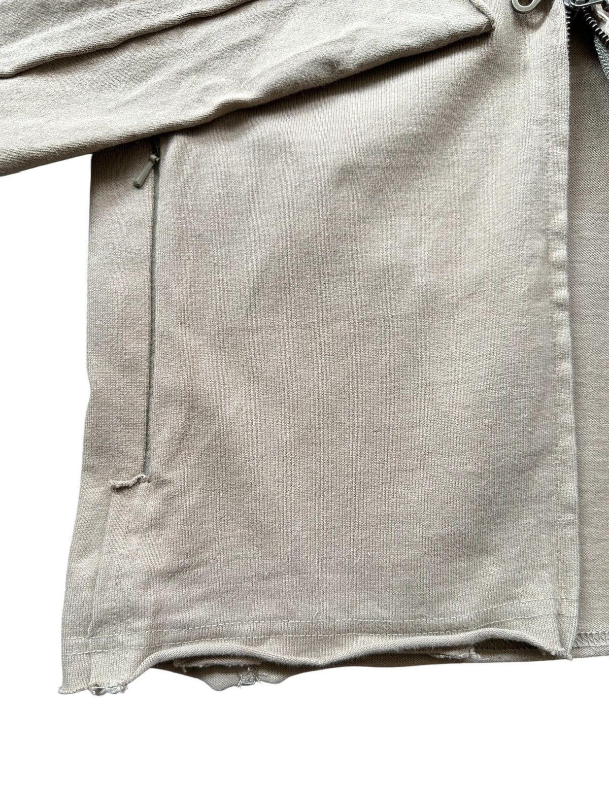 14th Addiction 00's Battalion Japan raw edge slim zipper hoodie Size US S / EU 44-46 / 1 - 6 Thumbnail