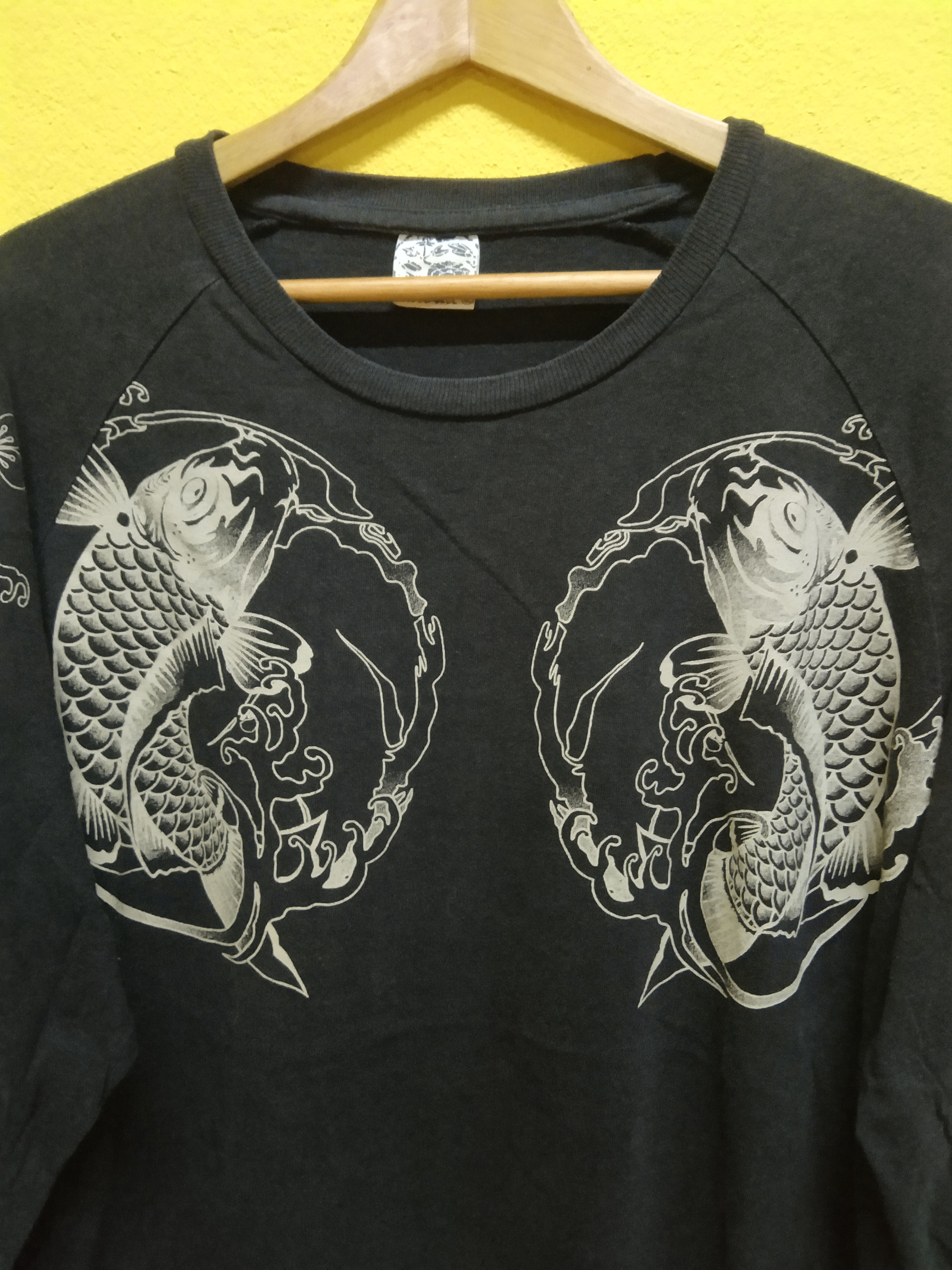 Japanese Brand Sukajan Long Sleeve Shirt Size US XL / EU 56 / 4 - 4 Thumbnail