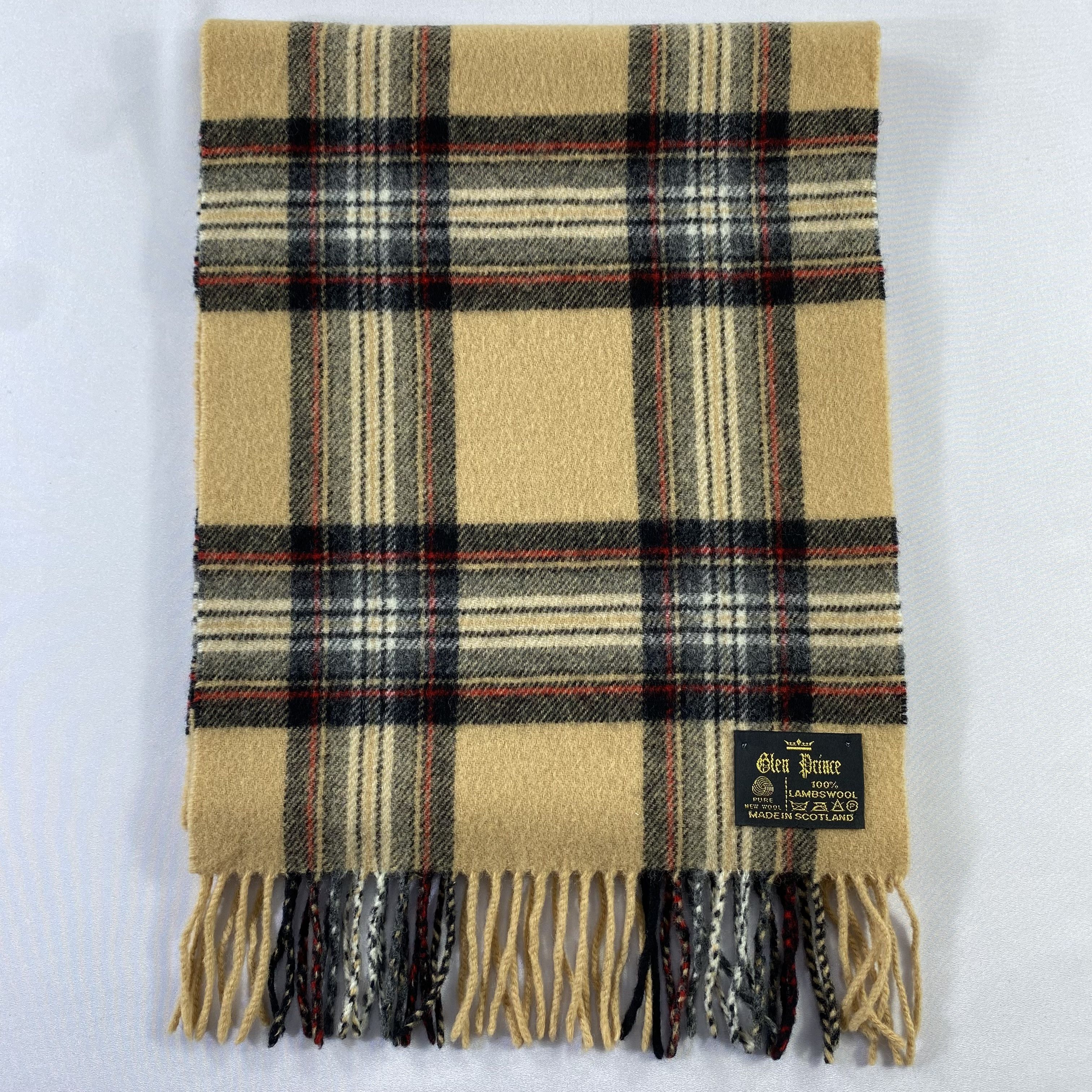 Designer Glen Prince Scarf Neck Wrap Wool Muffler Size ONE SIZE - 2 Thumbnail