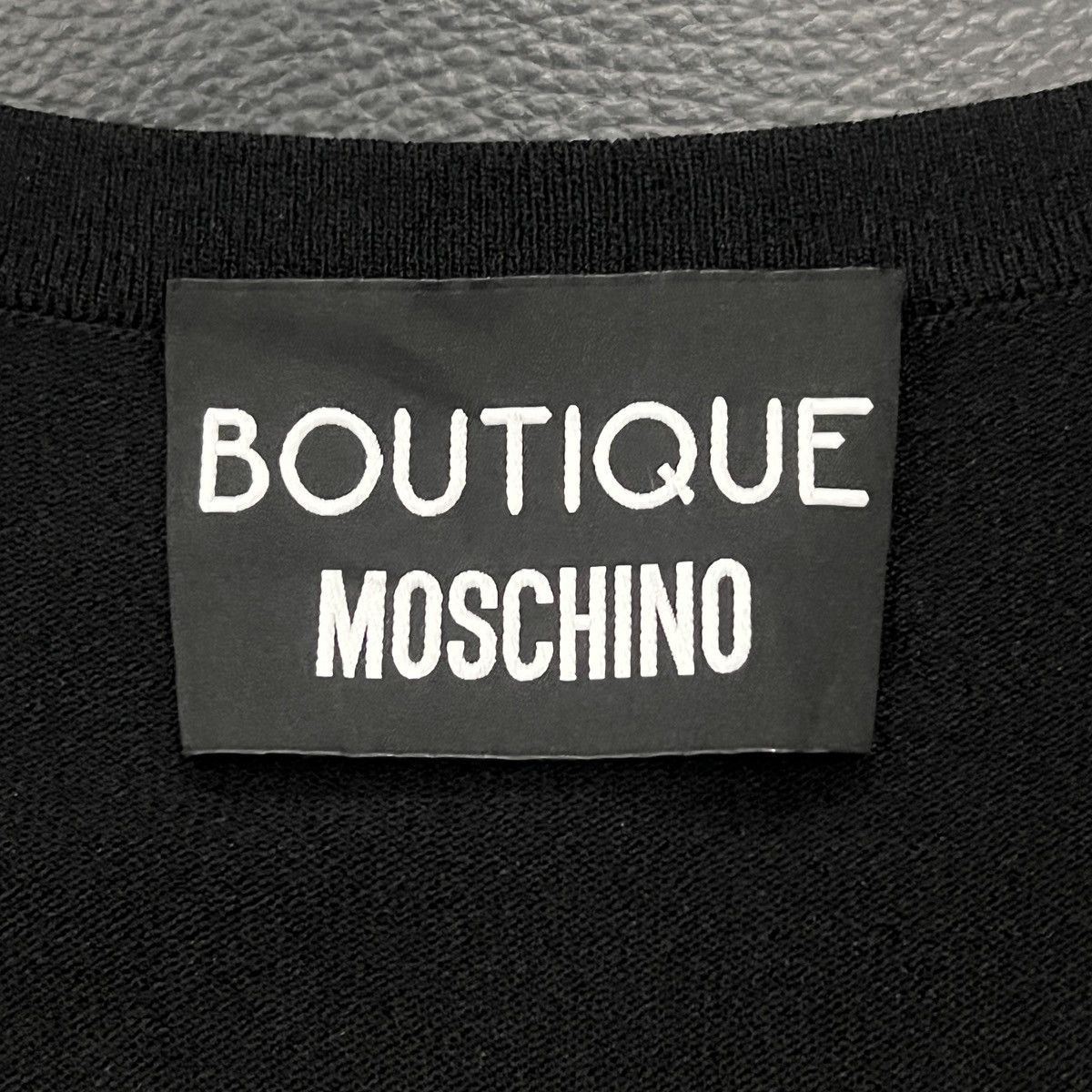 Moschino Moschino Piano Key Hem Knit Cardigan Size US XXS / EU 40 - 8 Thumbnail