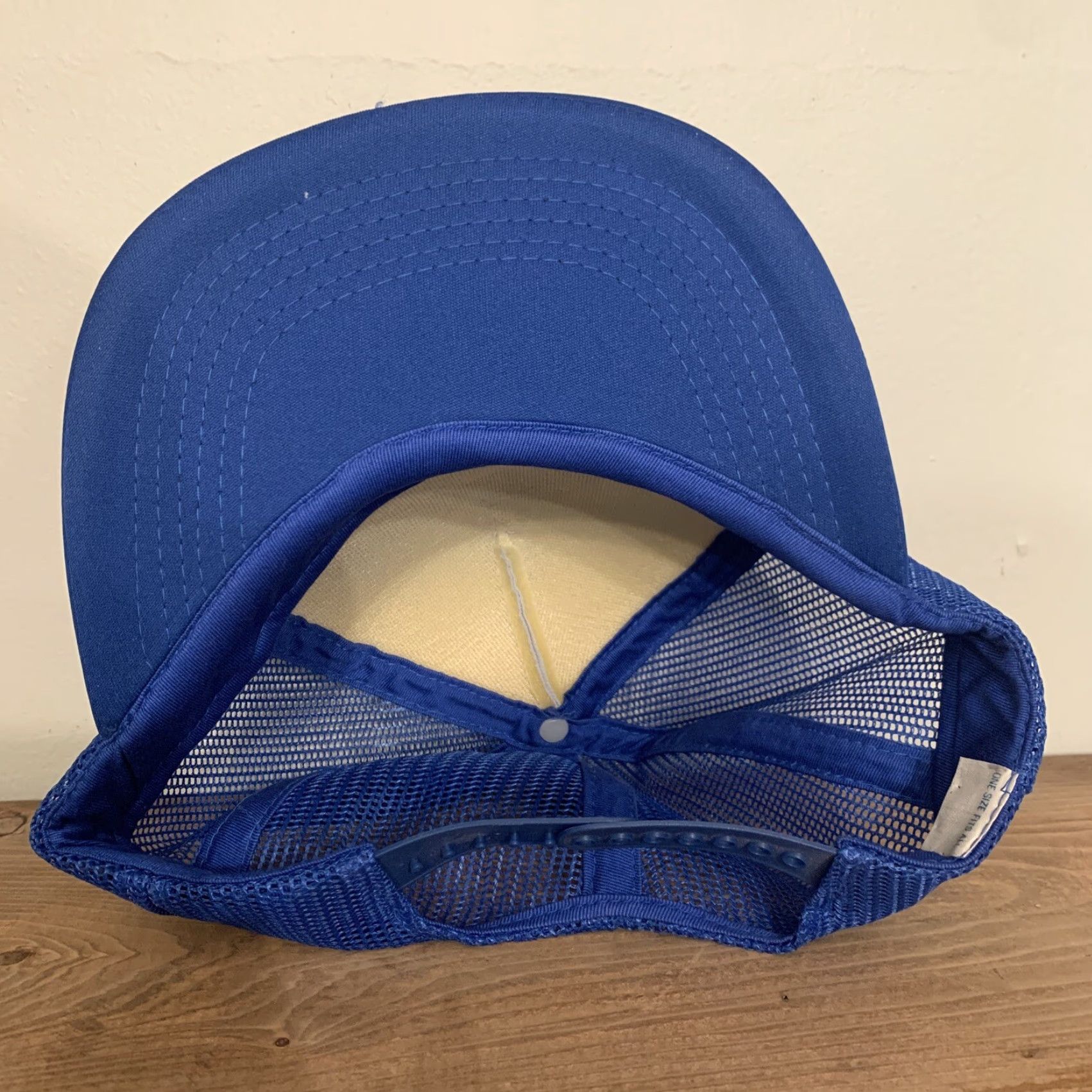 Ford VINTAGE Ford Hat Trucker Cap Snapback One Size Men Blue Red Hill Pennsylvania Dealership Size ONE SIZE - 5 Thumbnail