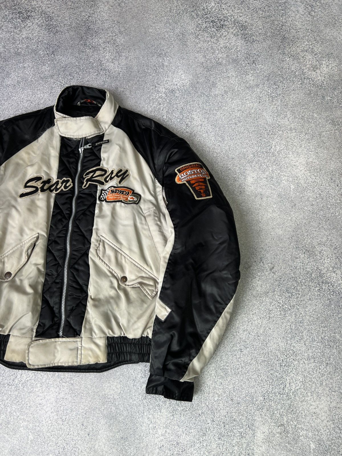 Vintage Vintage Racing Motorcycle retro jacket Spidi Size US XL / EU 56 / 4 - 4 Thumbnail