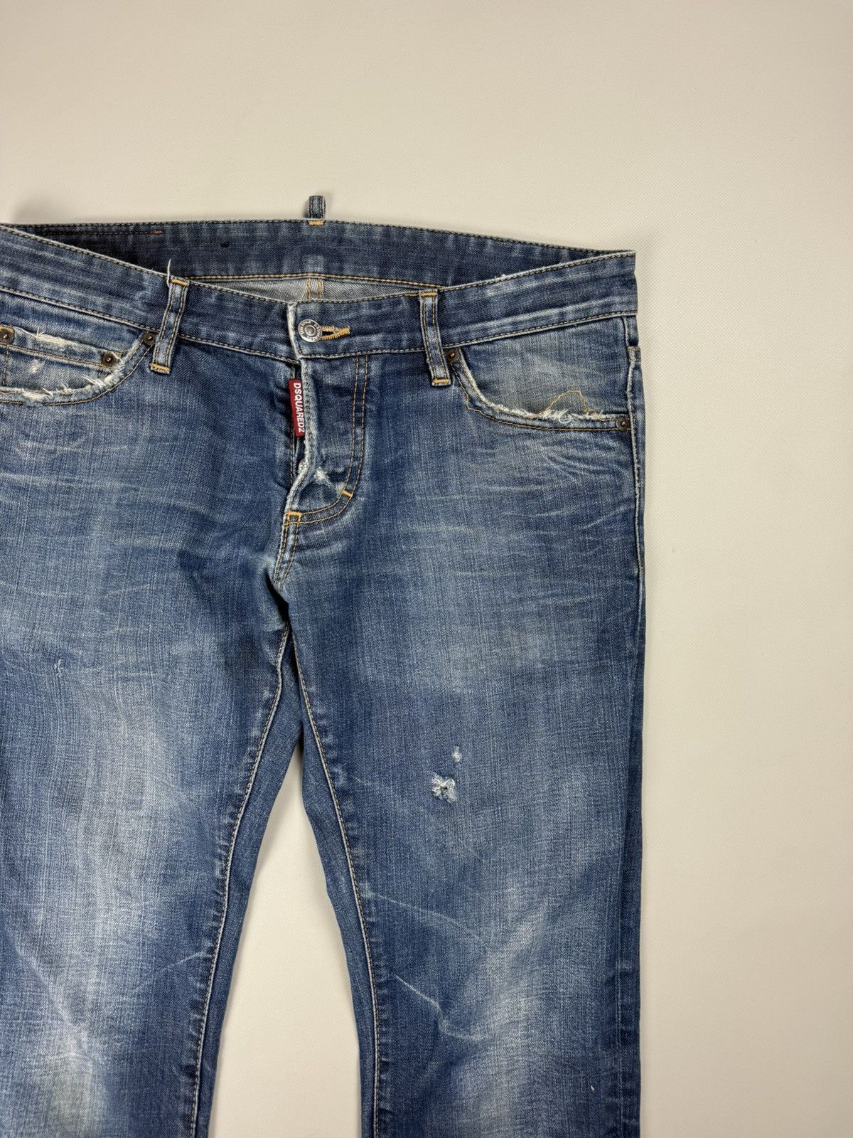 Dsquared2 Dsquared Men’s Distressed Denim Jeans Size 48 / M Size US 32 / EU 48 - 7 Thumbnail