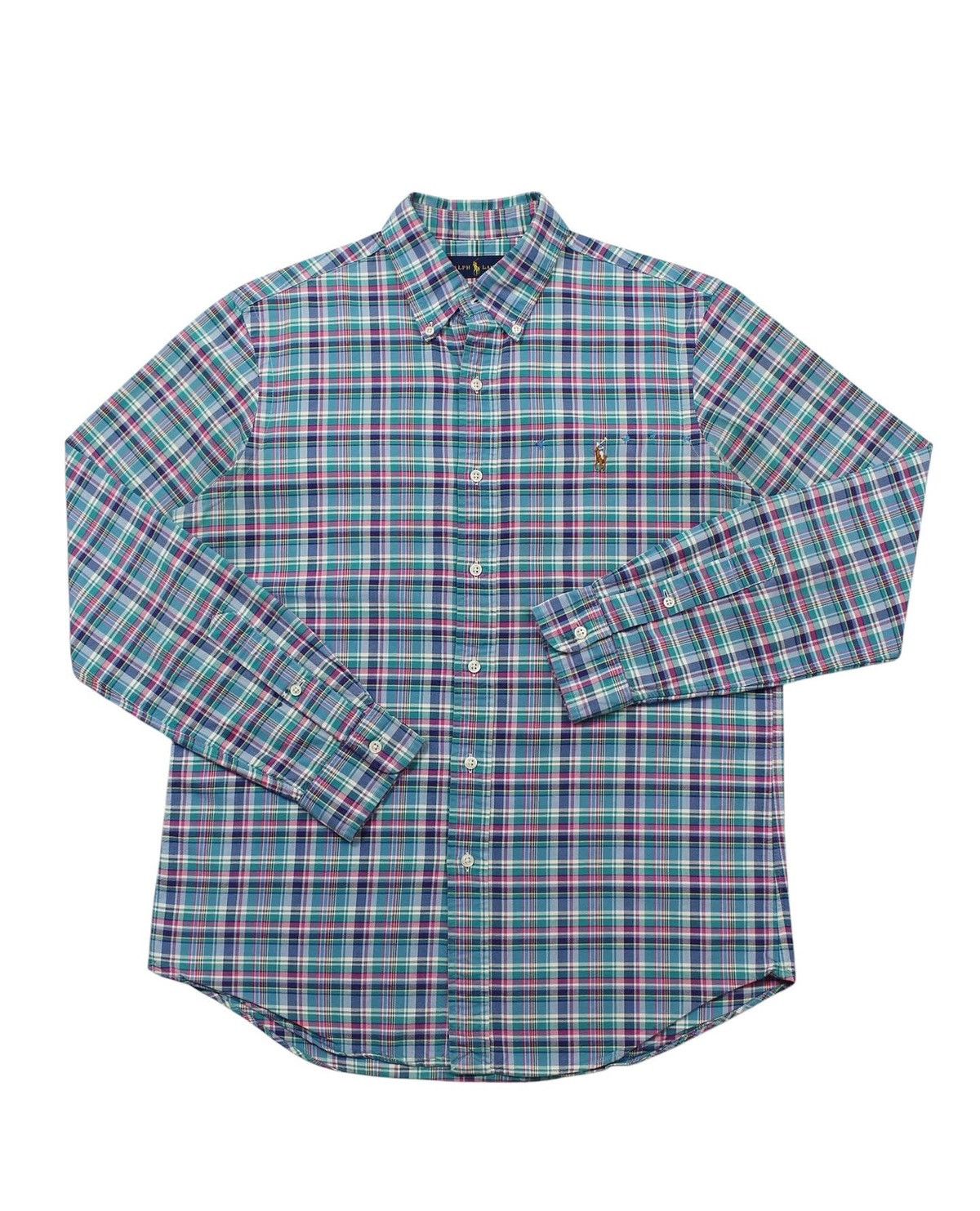 Polo Ralph Lauren 2000S POLO RALPH LAUREN PLAID SHIRT Size US M / EU 48-50 / 2 - 1 Thumbnail