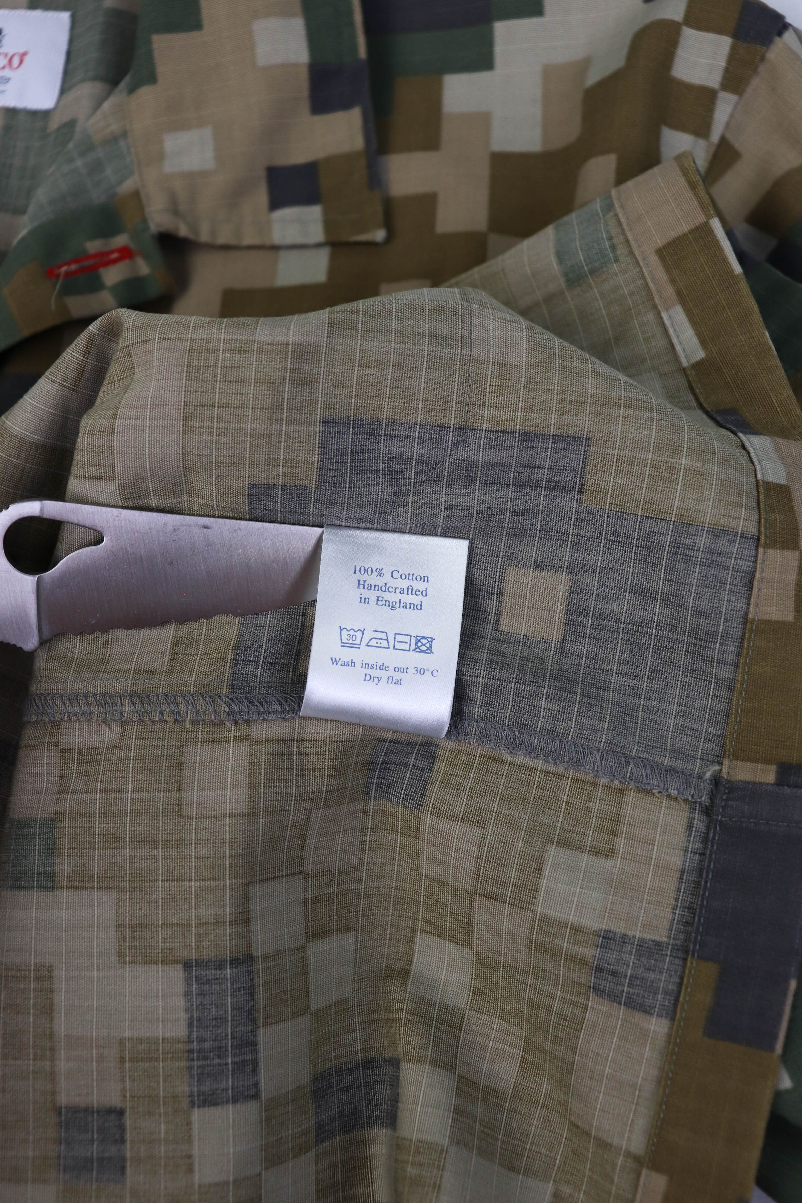 Other Joe & Co Handcraft Multicolor Pixel Camo Light Field Jacket Size US L / EU 52-54 / 3 - 11 Thumbnail