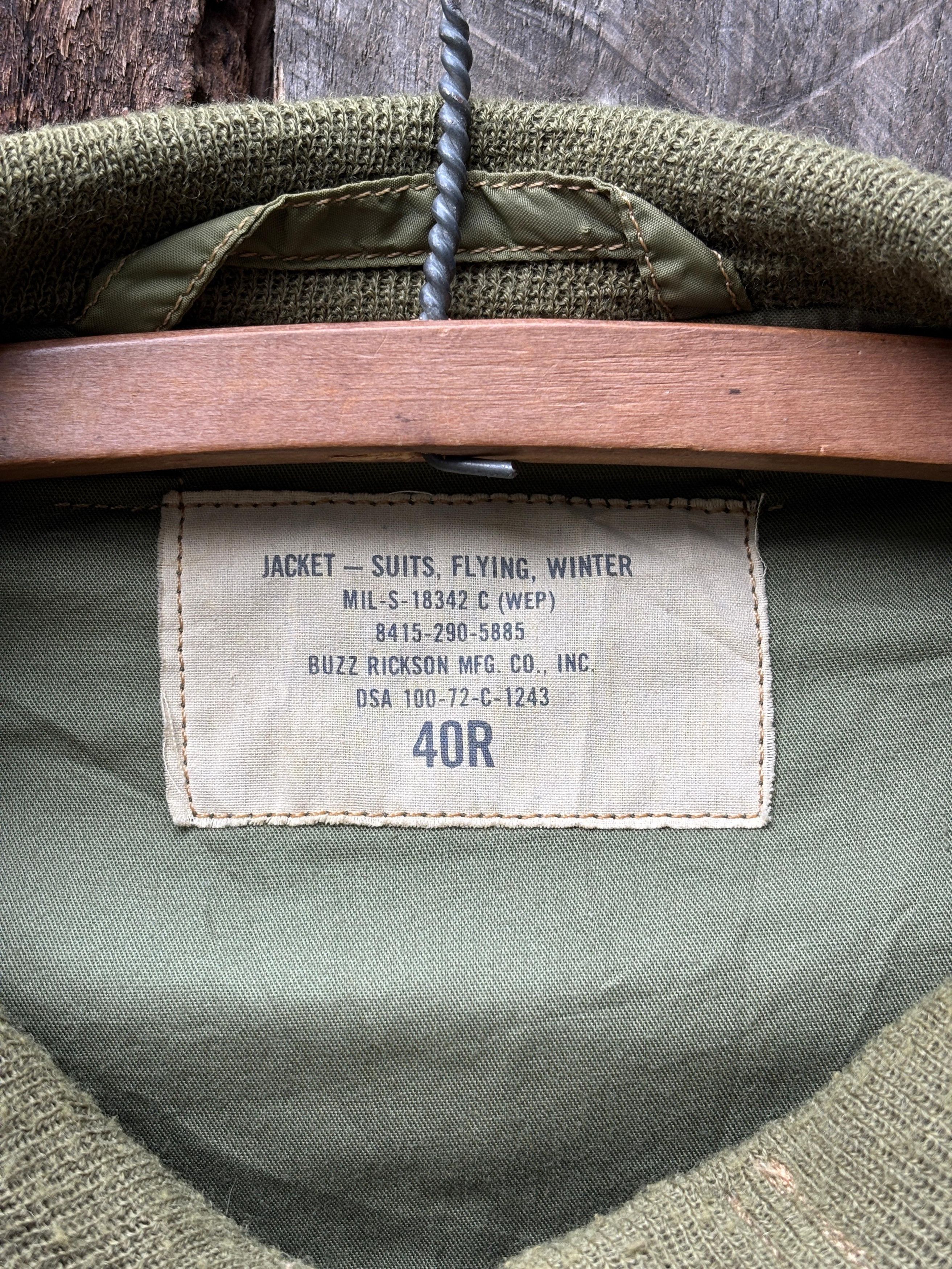 Buzz Rickson's Vintage Buzz Ricksons Toyo Enterprise 18342 G8 WEP Jacket Size US L / EU 52-54 / 3 - 15 Thumbnail