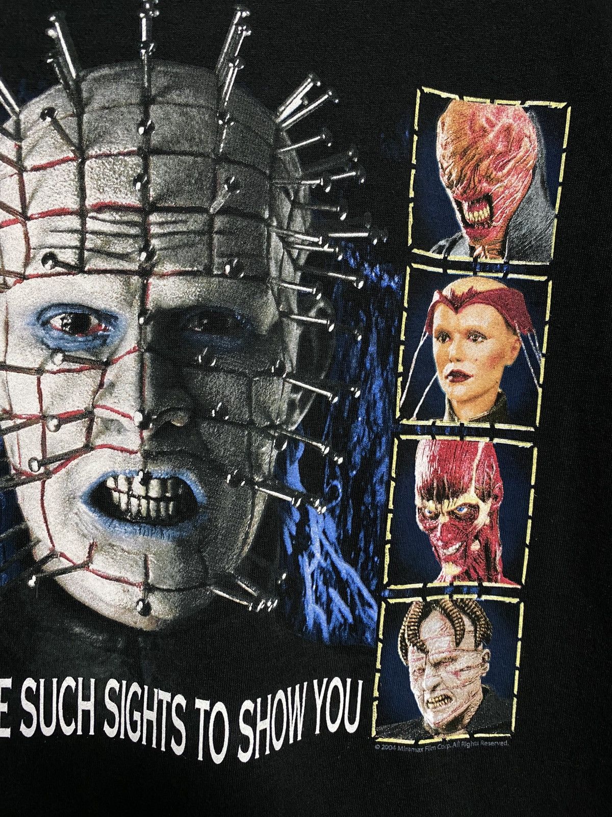 Vintage Vintage 2004 Hellraiser Movie T-Shirt Adult Large Size US L / EU 52-54 / 3 - 8 Thumbnail