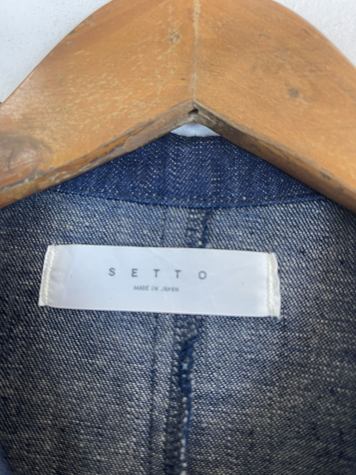 Japanese Brand × Vintage SETTO LIGHT DENIM JACKET Size US M / EU 48-50 / 2 - 9 Thumbnail
