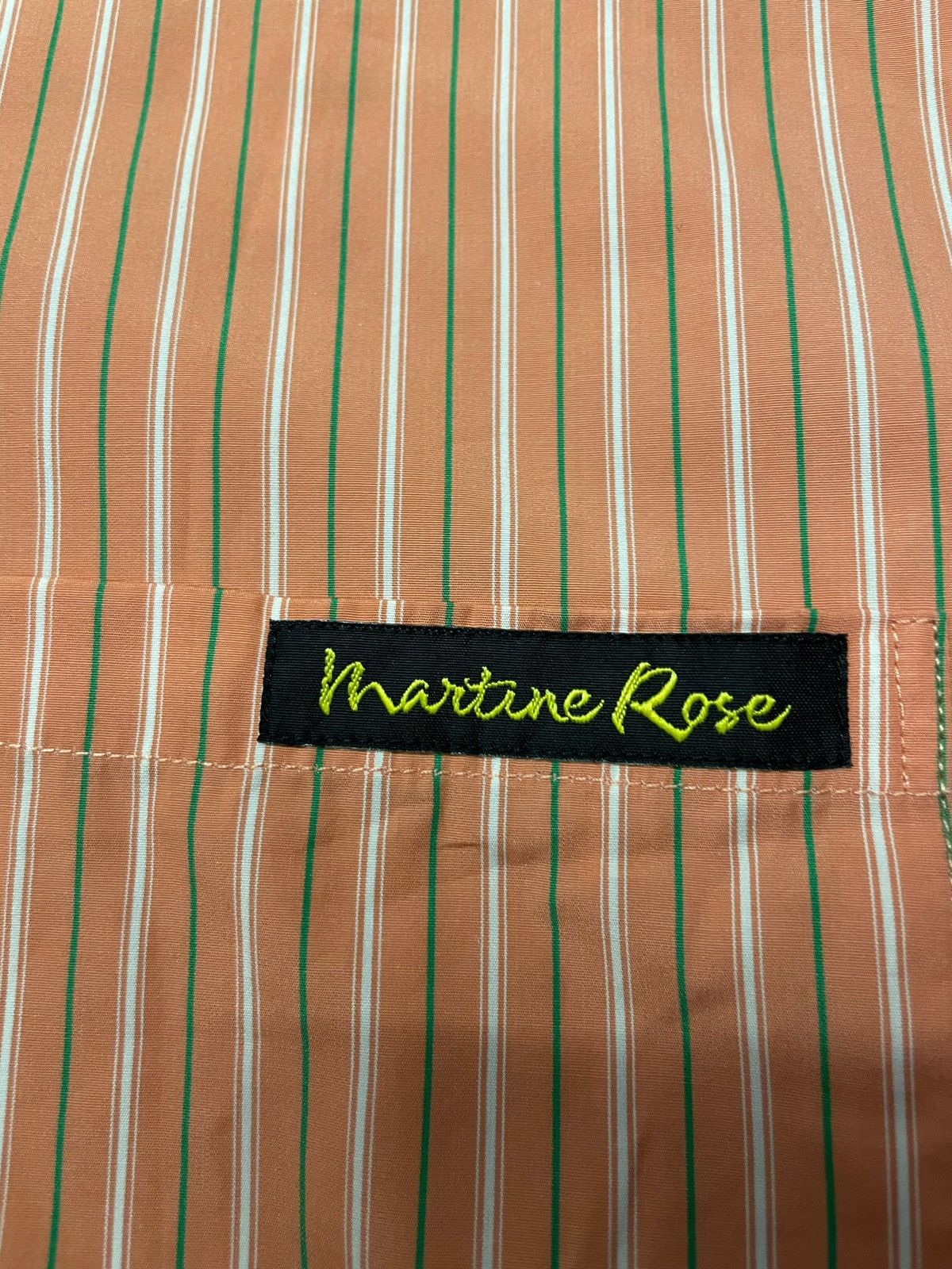Martine Rose Martine Rose Striped Short-Sleeves Shirt Size US XS / EU 42 / 0 - 10 Thumbnail