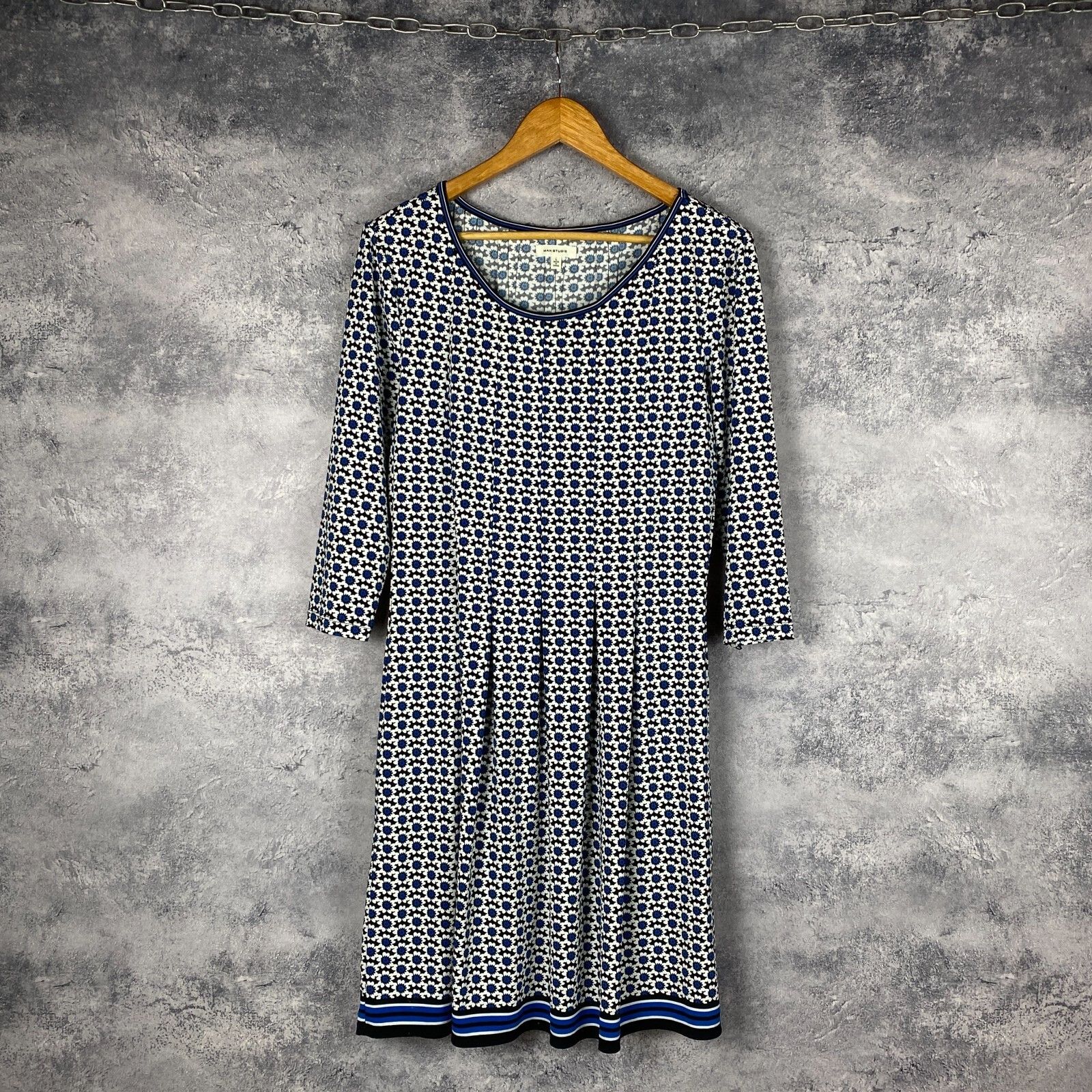 Other Max Studio Dress Women's Size L Long Sleeve Multicolor ` Size L / US 10 / IT 46 - 1 Thumbnail