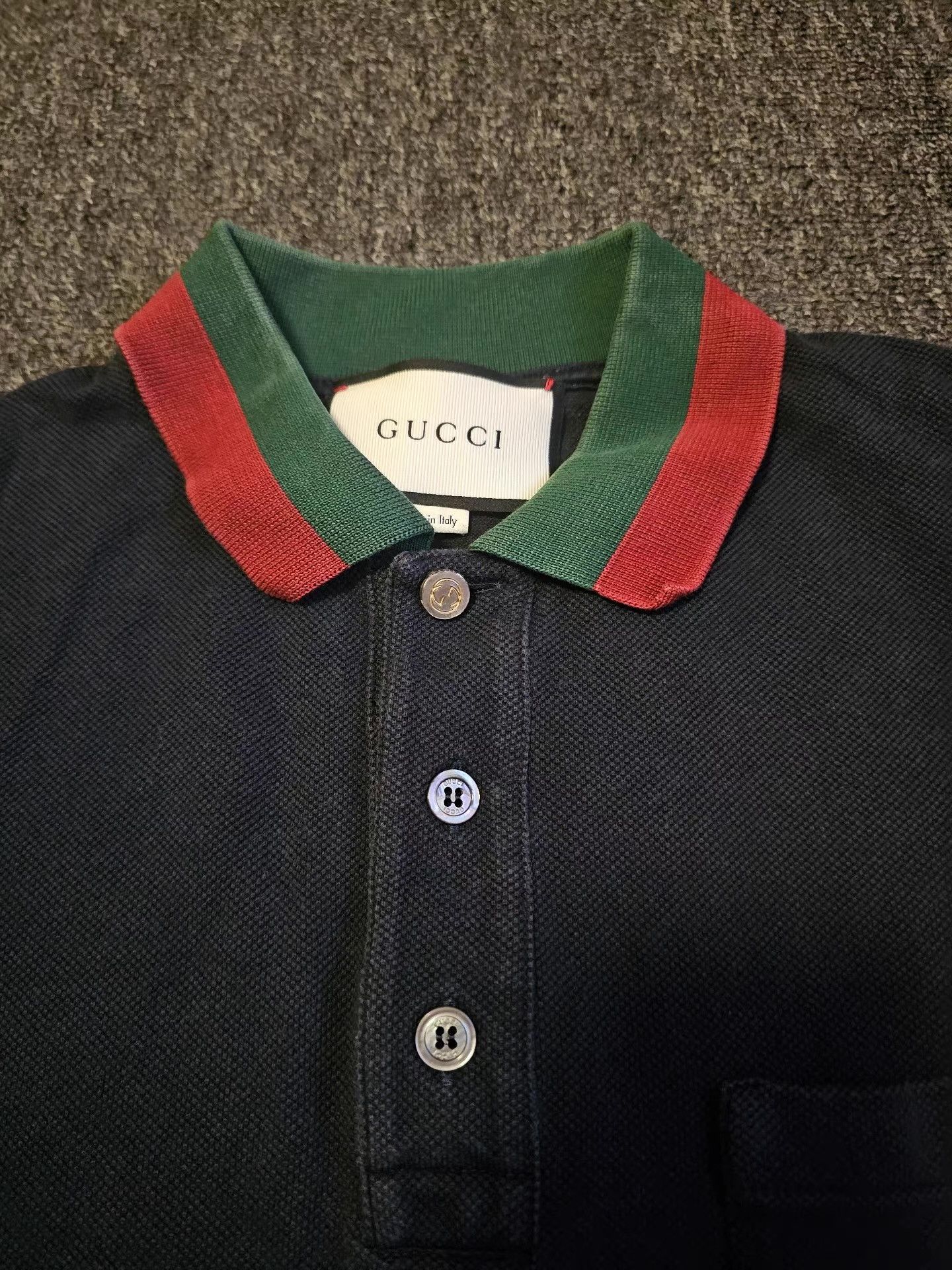Gucci Gucci Short Sleeve Polo Shirt Size US M / EU 48-50 / 2 - 2 Thumbnail