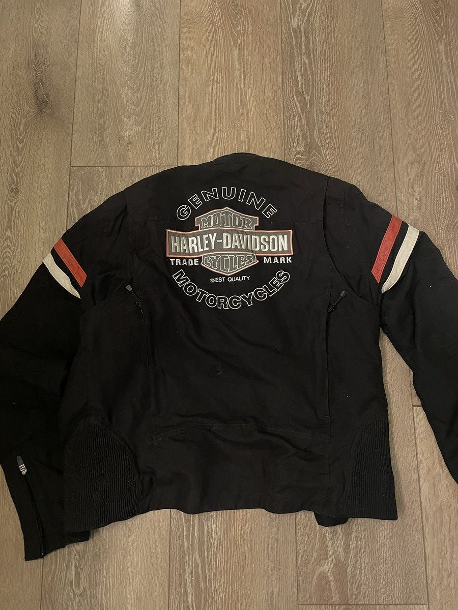 Harley Davidson Harley Davidson Leather Biking Jacket 2000s Size US XS / EU 42 / 0 - 6 Thumbnail