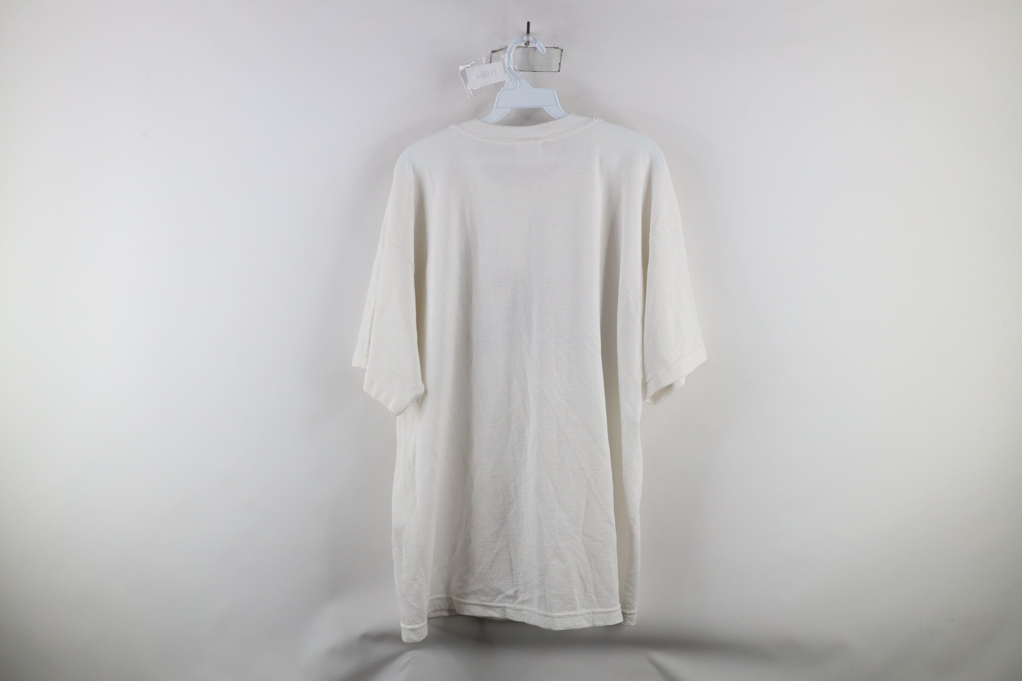 Vintage Vintage 90s Streetwear Short Sleeve T-Shirt White USA Size XL / US 12-14 / IT 48-50 - 6 Thumbnail