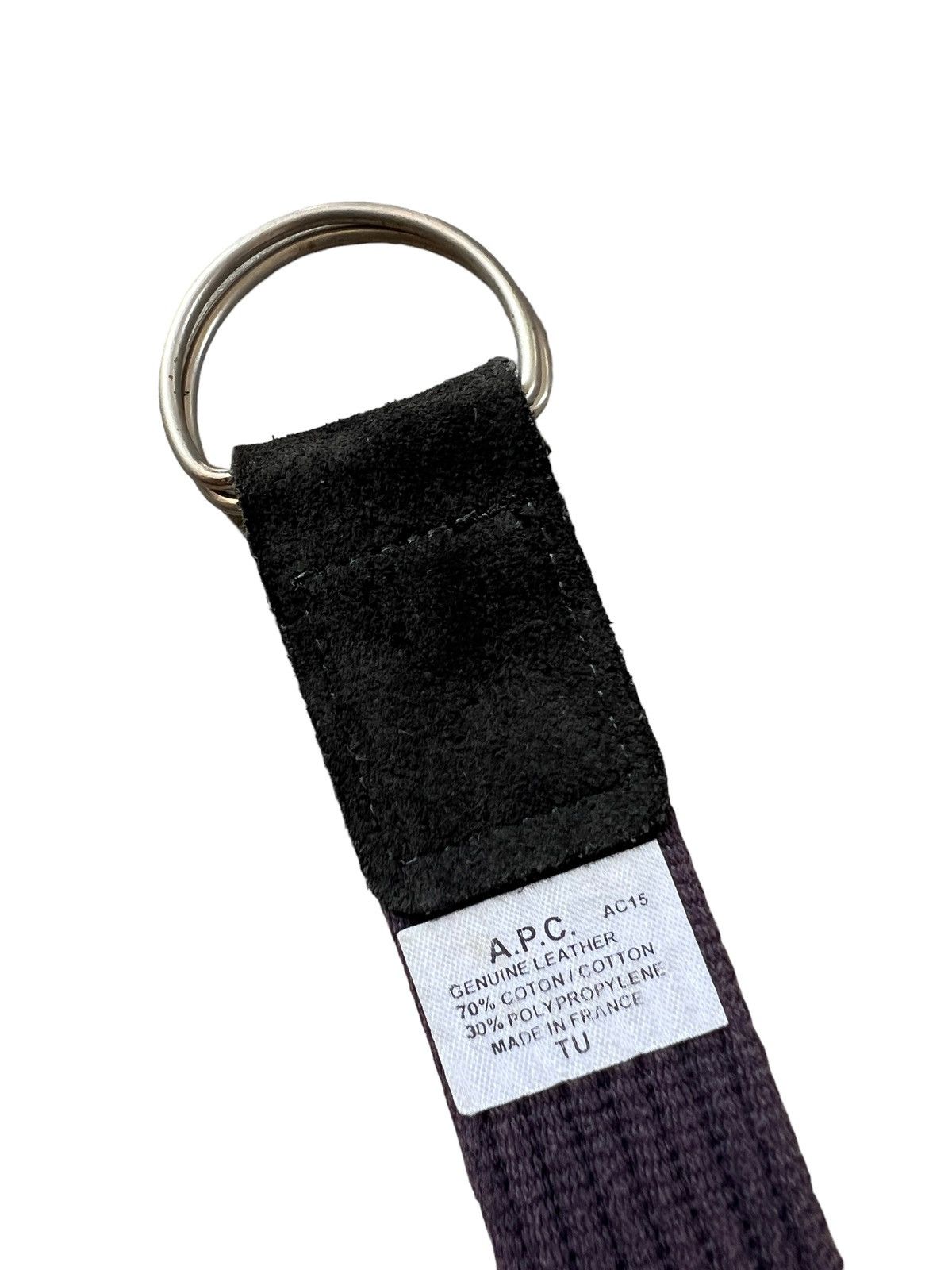 A.P.C. A.P.C Canvas Web D-Ring Belt Size ONE SIZE - 6 Thumbnail