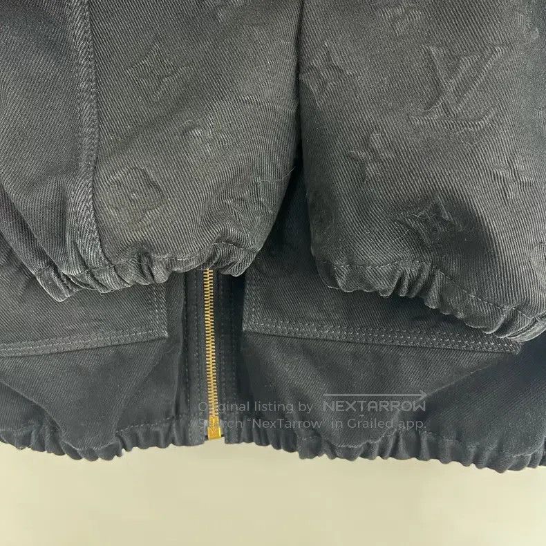Louis Vuitton Louis Vuitton Black lumberjack embossed full-print denim j Size US M / EU 48-50 / 2 - 7 Thumbnail