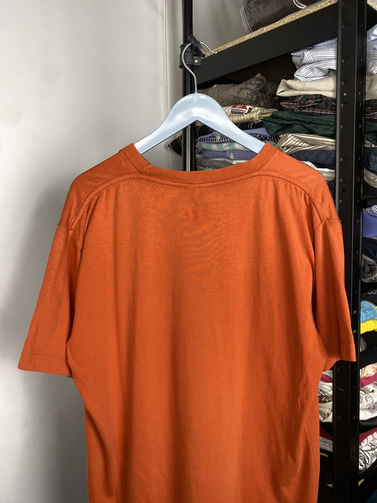 Nike × Vintage Vtg 90s Faded Nike Basketball Jordan Style Graffiti T Shirt Size US L / EU 52-54 / 3 - 8 Thumbnail