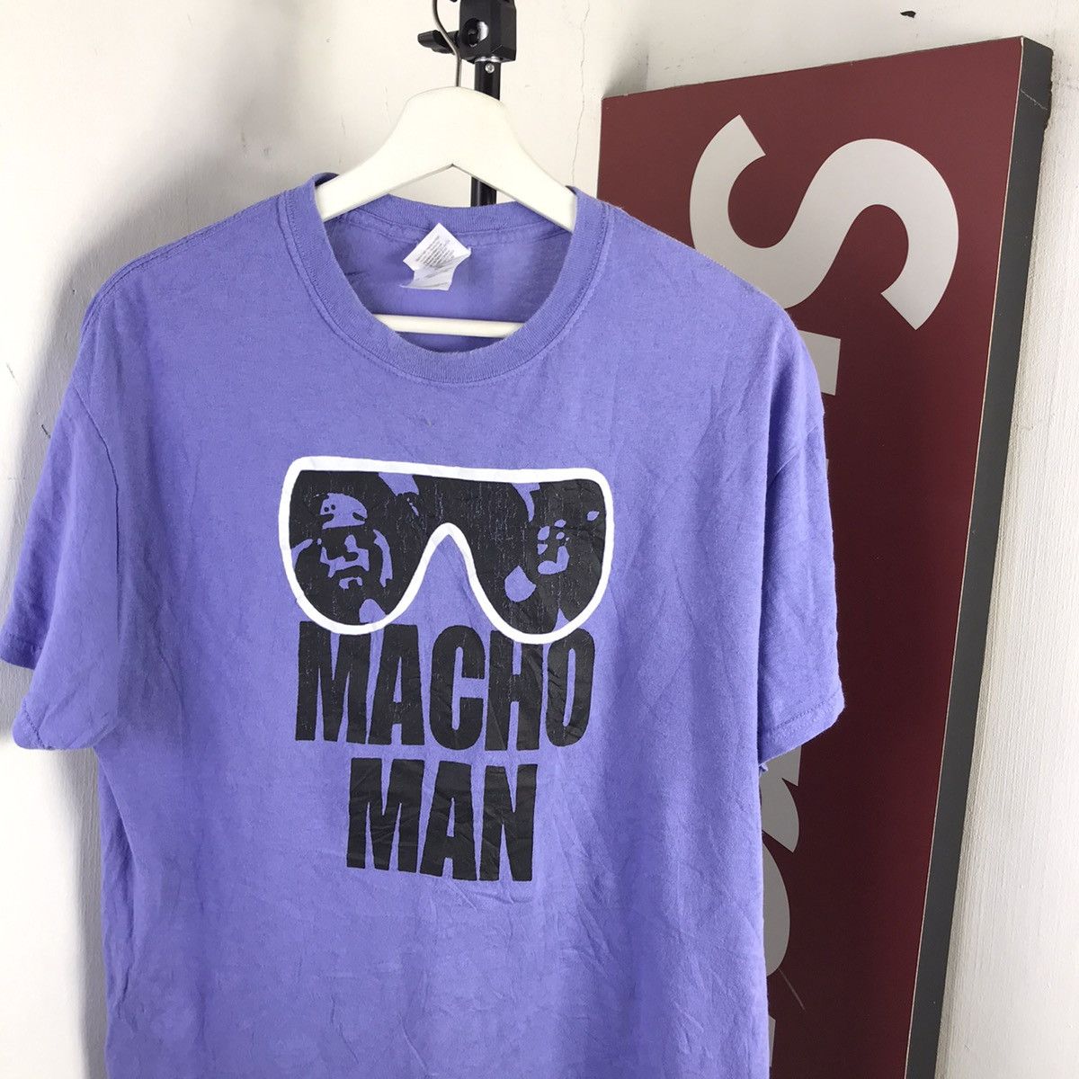 WWE Vintage Macho Man Randy Savage WWF WWE Tee madness Size US L / EU 52-54 / 3 - 2 Thumbnail