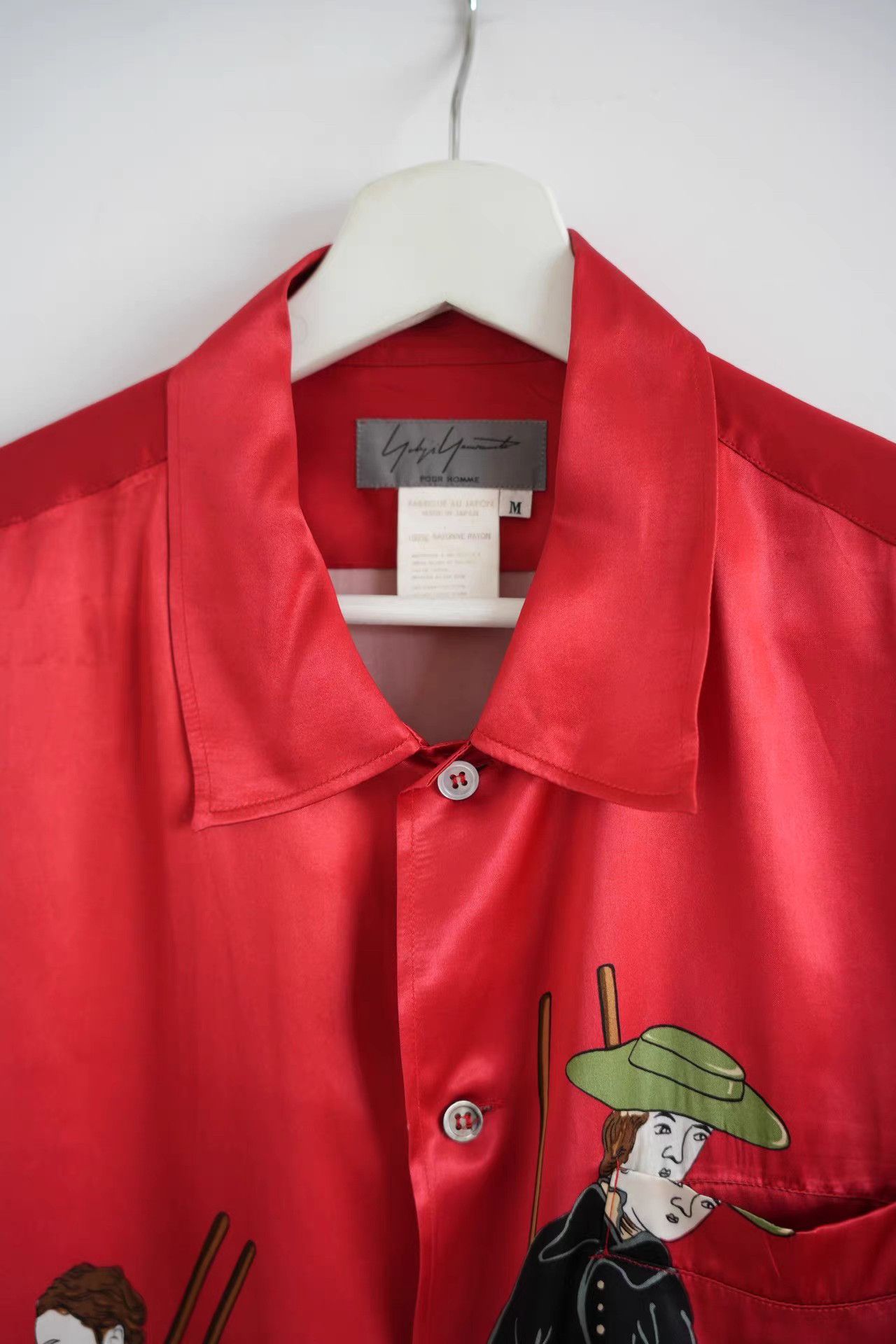 Yohji Yamamoto Yohji Yamamoto 95aw Rokumeikan Original Shirt K4 Size US M / EU 48-50 / 2 - 5 Thumbnail