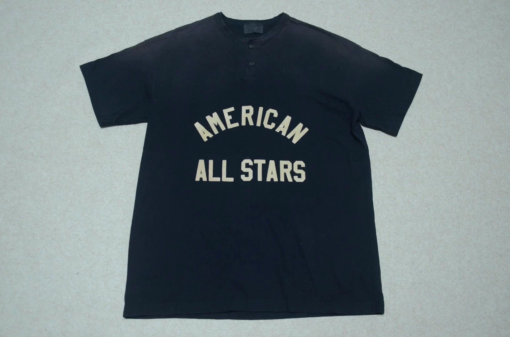 Fear of God FOG 7th Sun Faded Logo Short Sleeve Tee S Size US S / EU 44-46 / 1 - 1 Thumbnail
